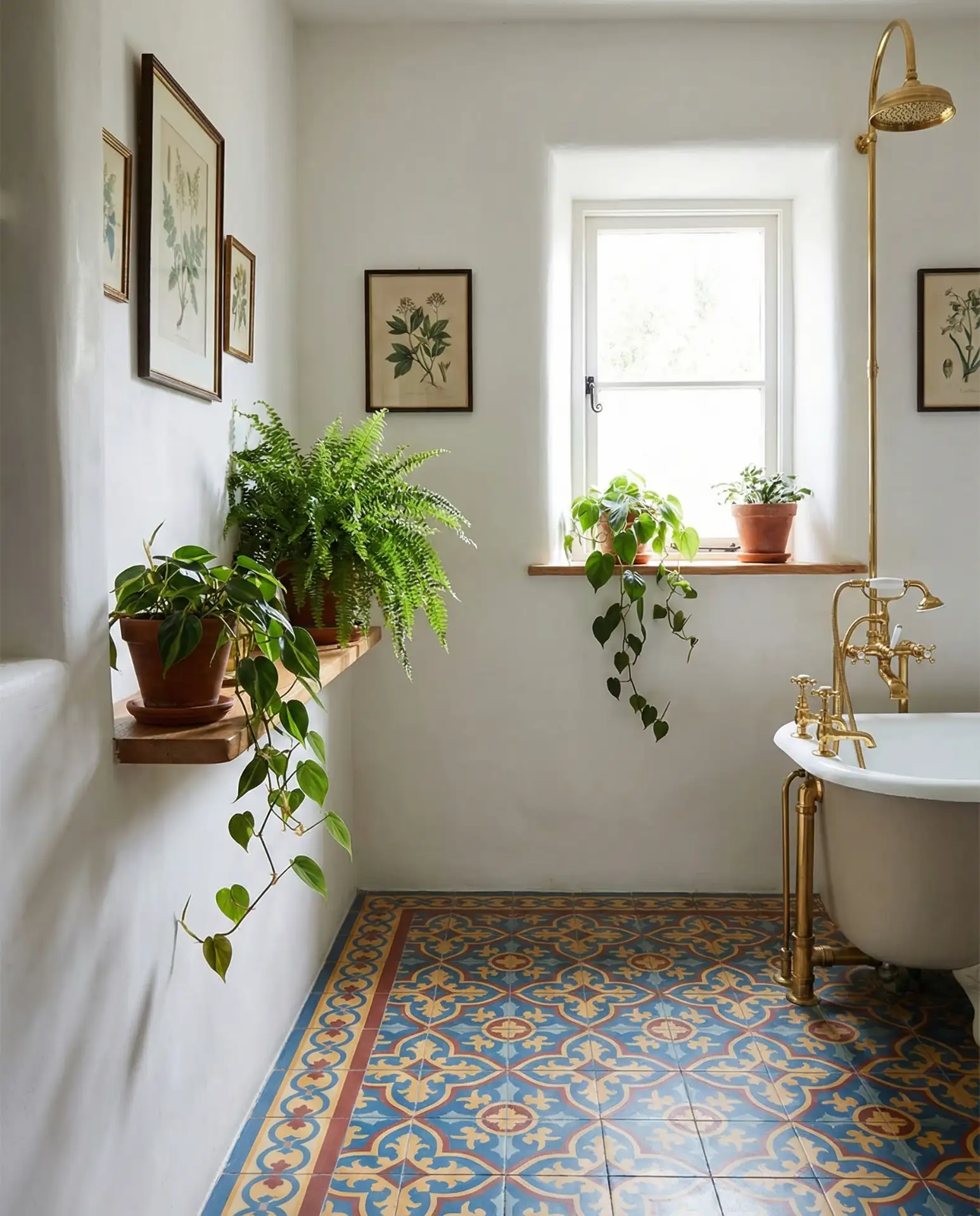 Geometric Encaustic Cement Tiles 1