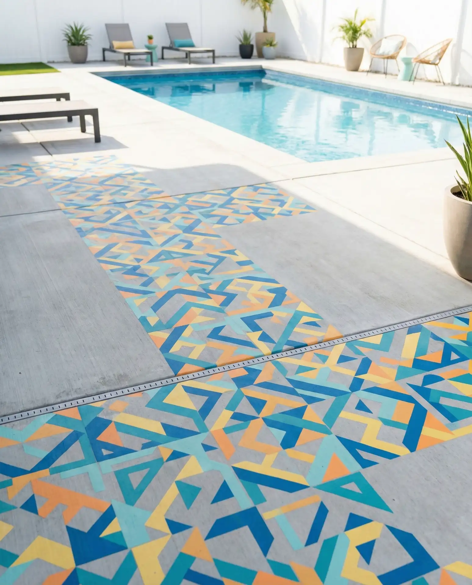 Geometric Ground Decal Patterns 1