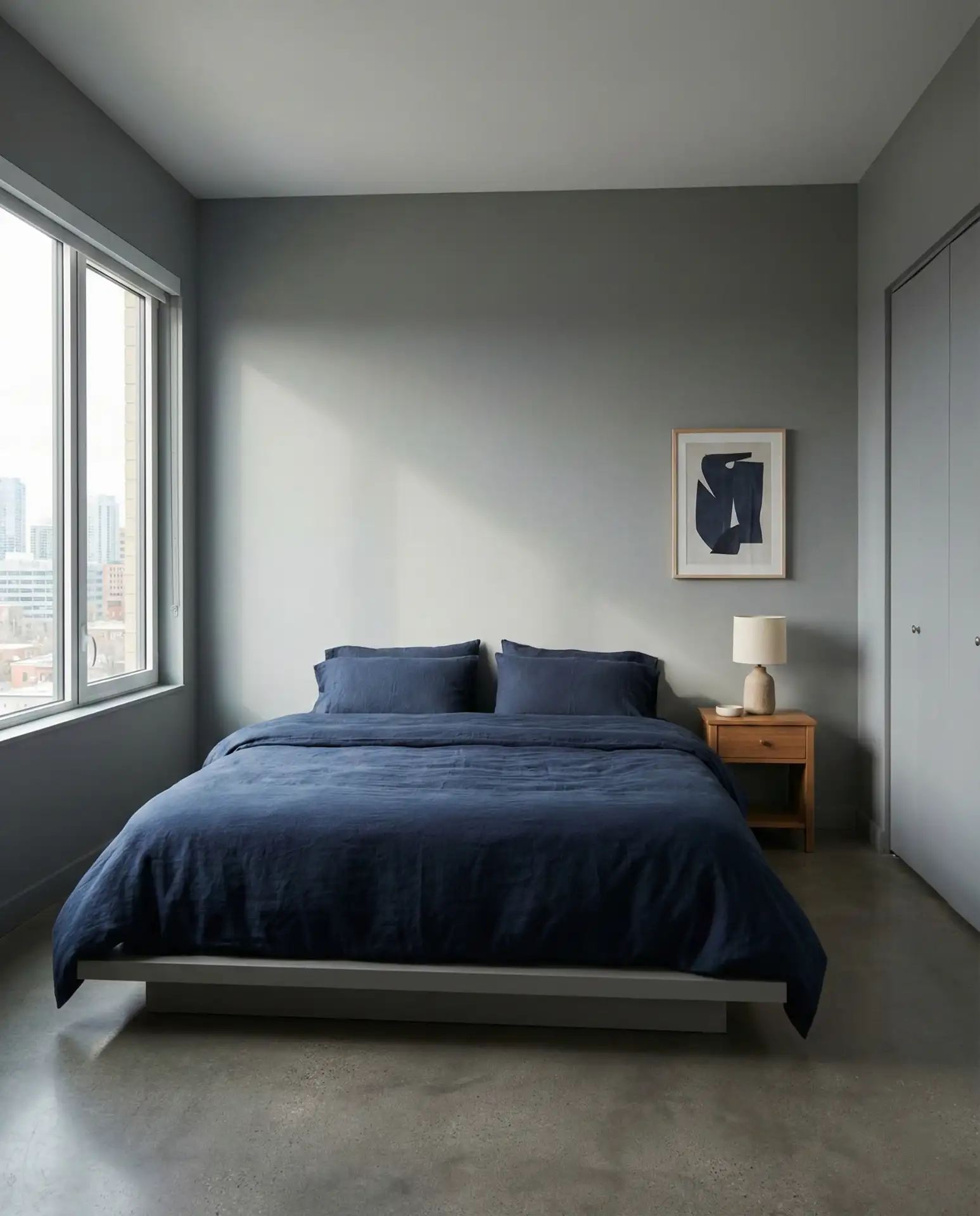 Gray and Blue Modern Minimalism 1