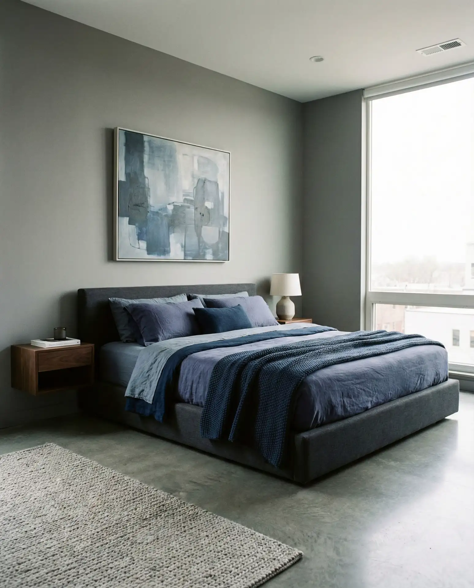 Gray and Blue Modern Minimalism 2