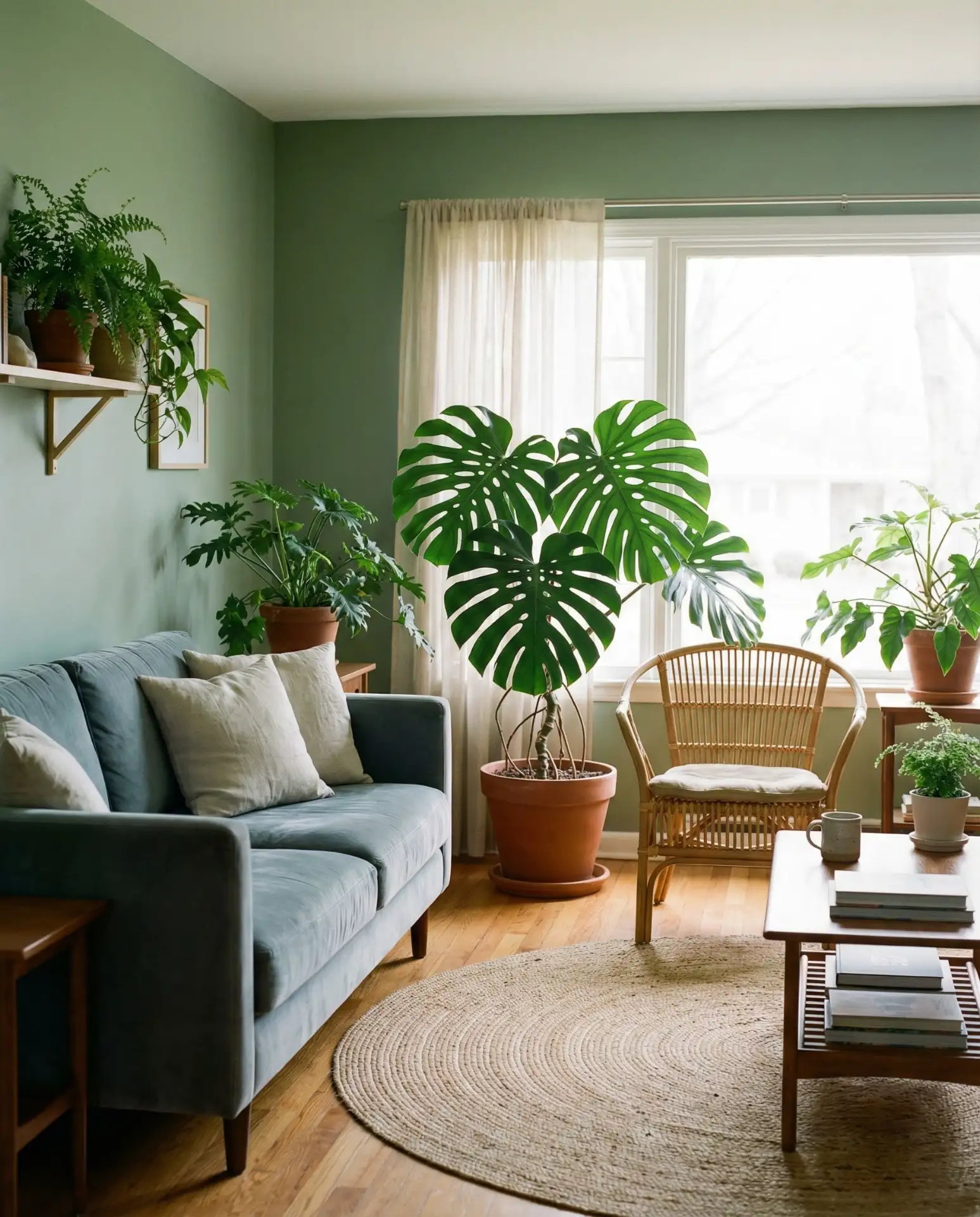 Green and Blue Botanical Retreat 2