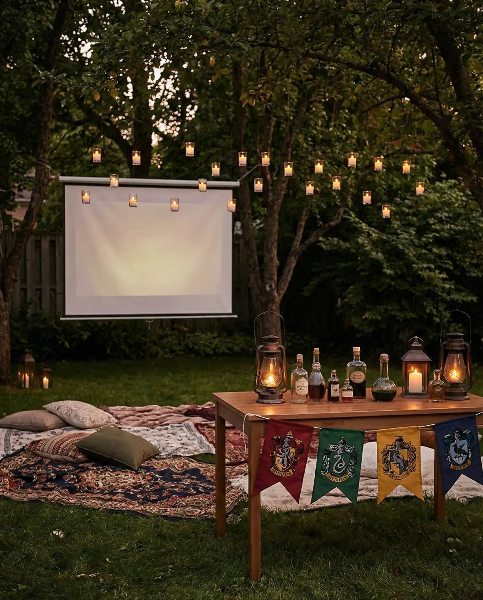 Harry Potter Themed Outdoor Movie Night 1