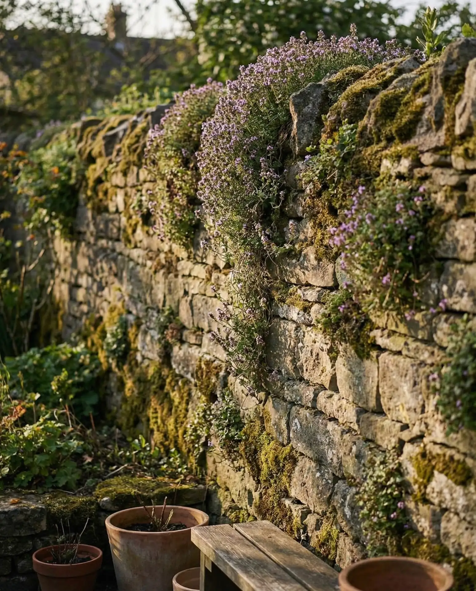 Hidden Gate Behind Espaliered Fruit Trees 1