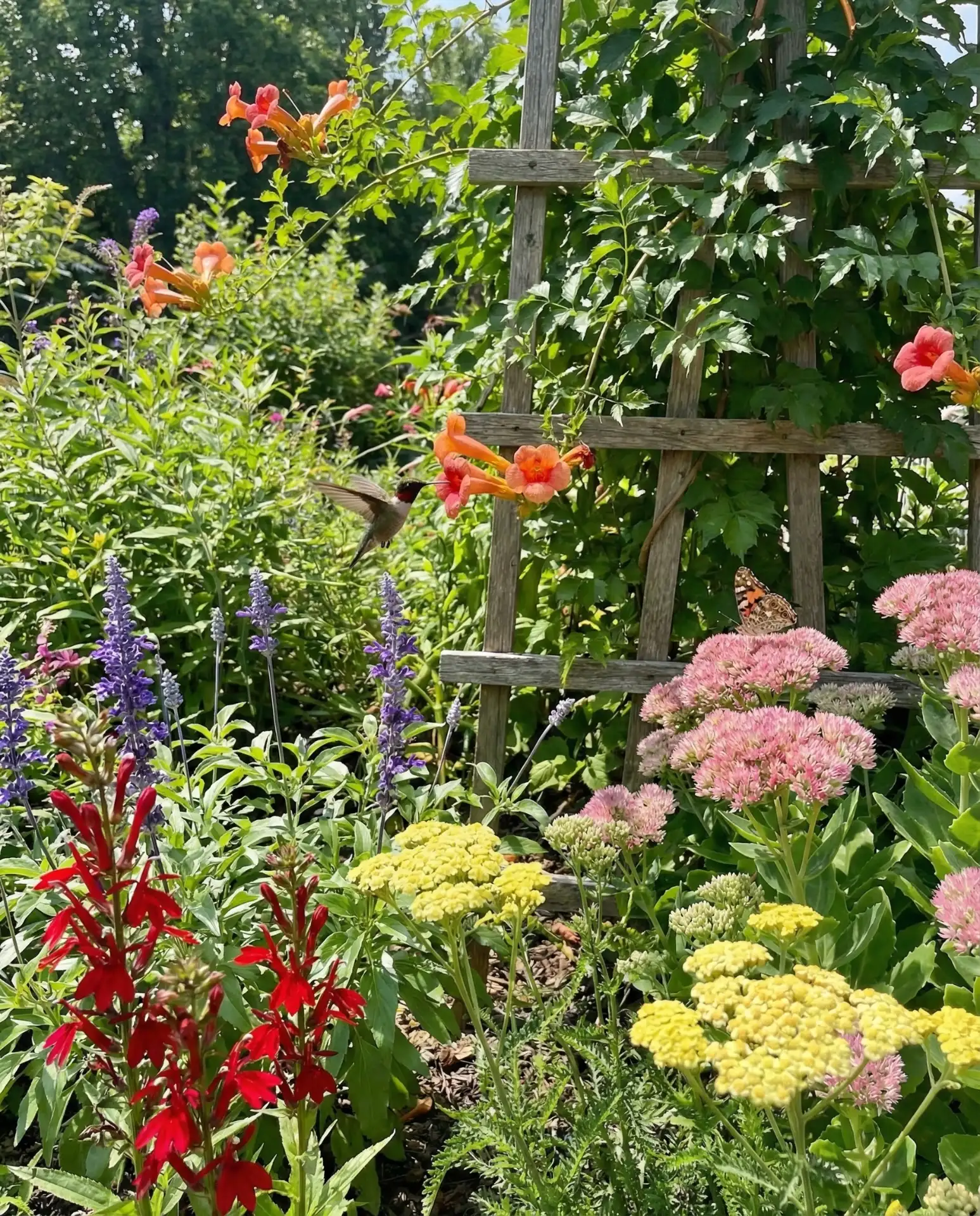 Hummingbird and Butterfly Combo Garden 1