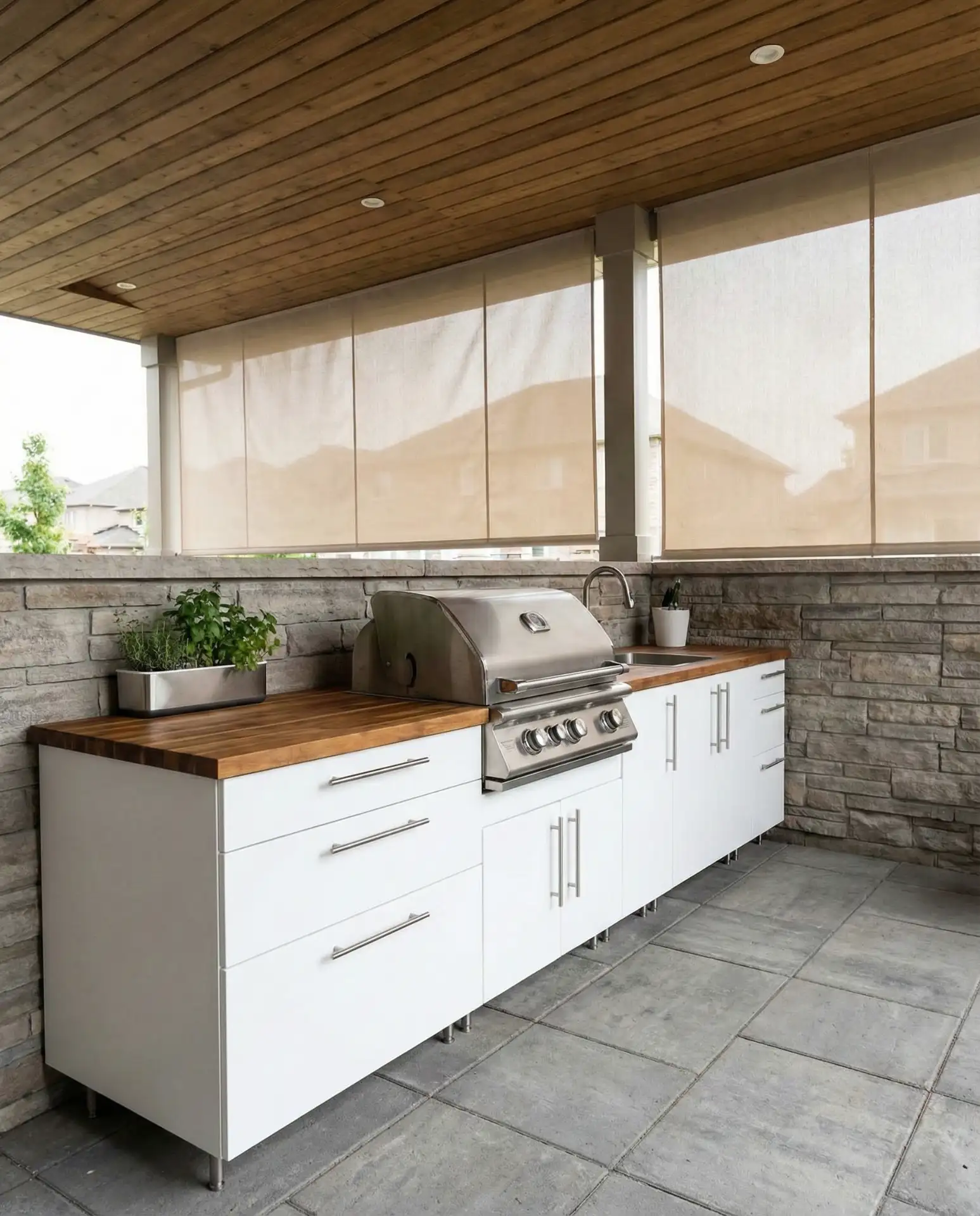 IKEA Cabinet Hack for Weatherproof Outdoor Storage 1