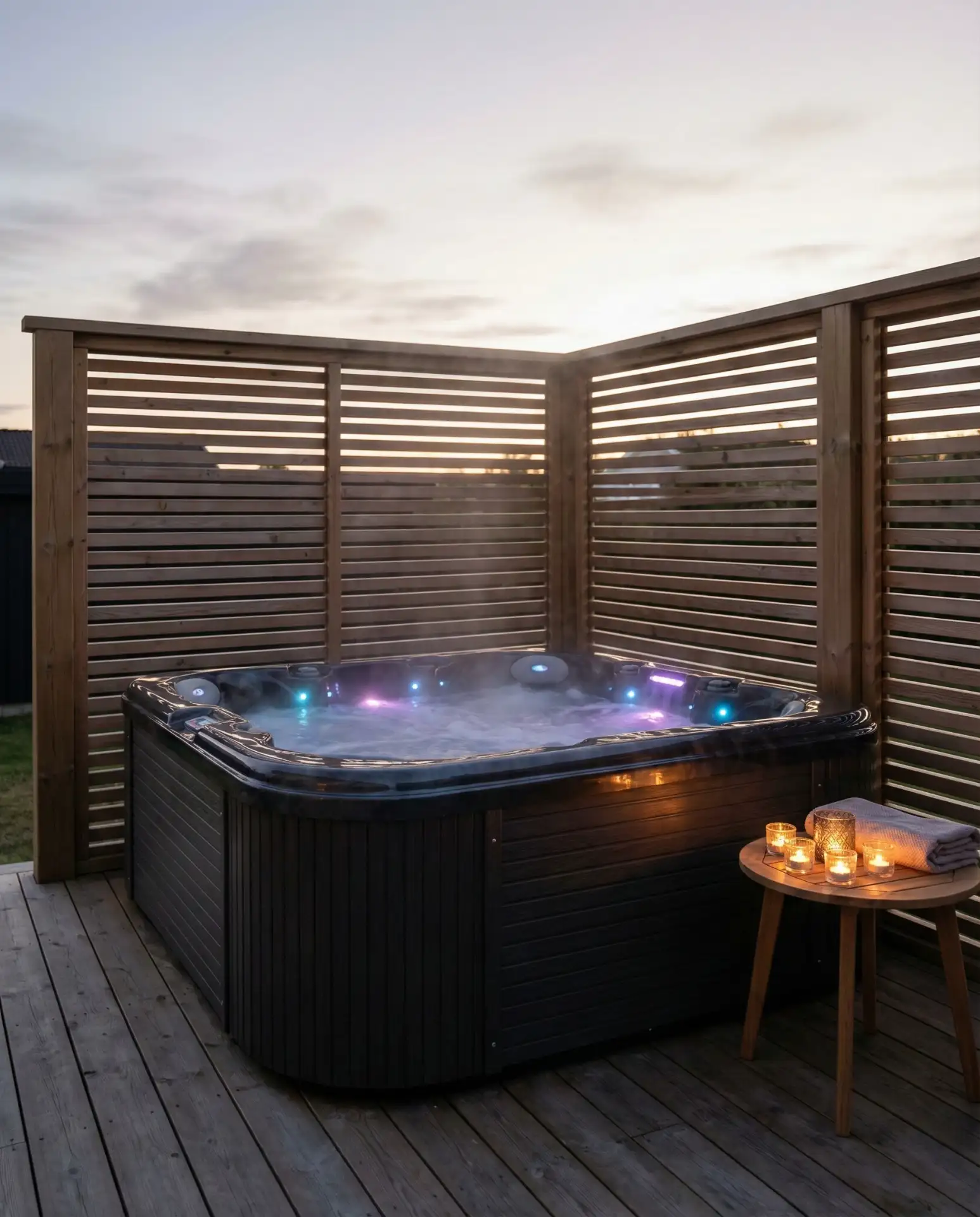 Jacuzzi Corner with Romantic Ambiance 2