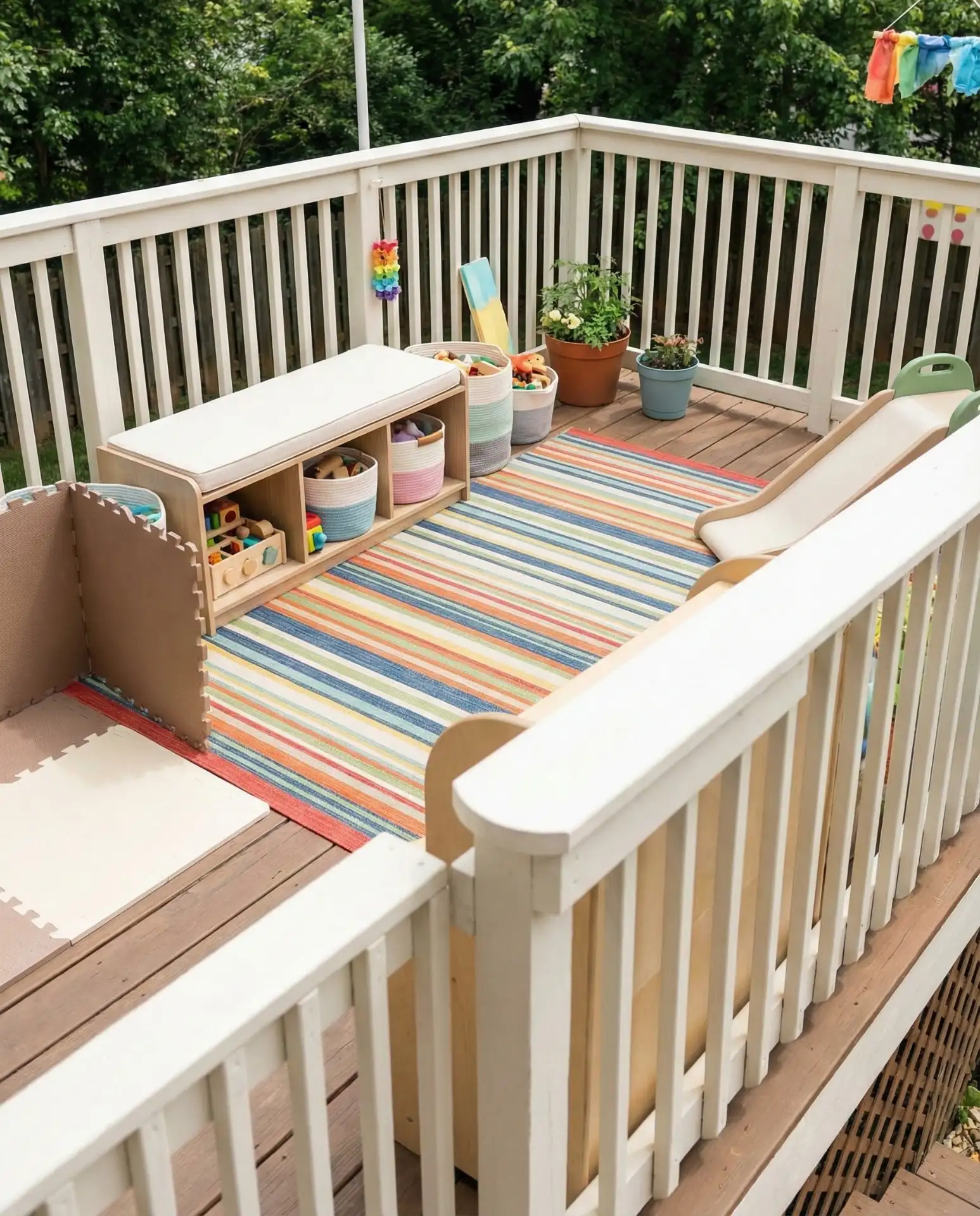 Kid-Friendly Deck with Safe Play Zones 2