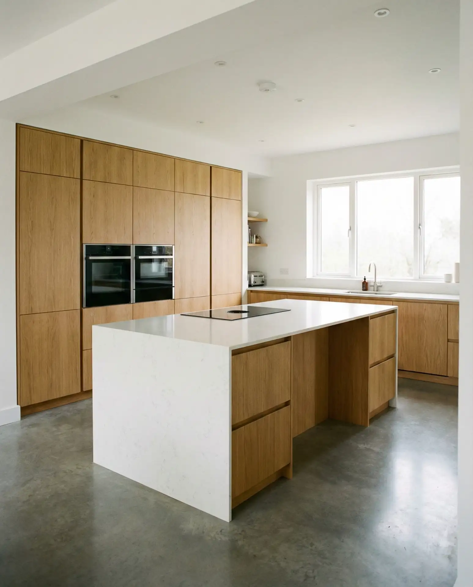 Kitchen with Efficient Shape and Flow 1