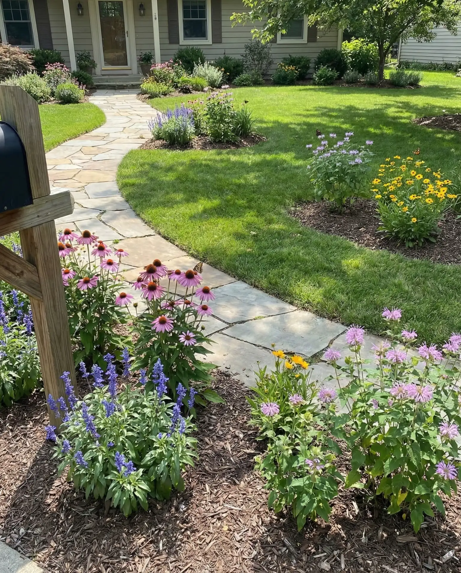 Landscaping Yards with Butterfly Zones 1