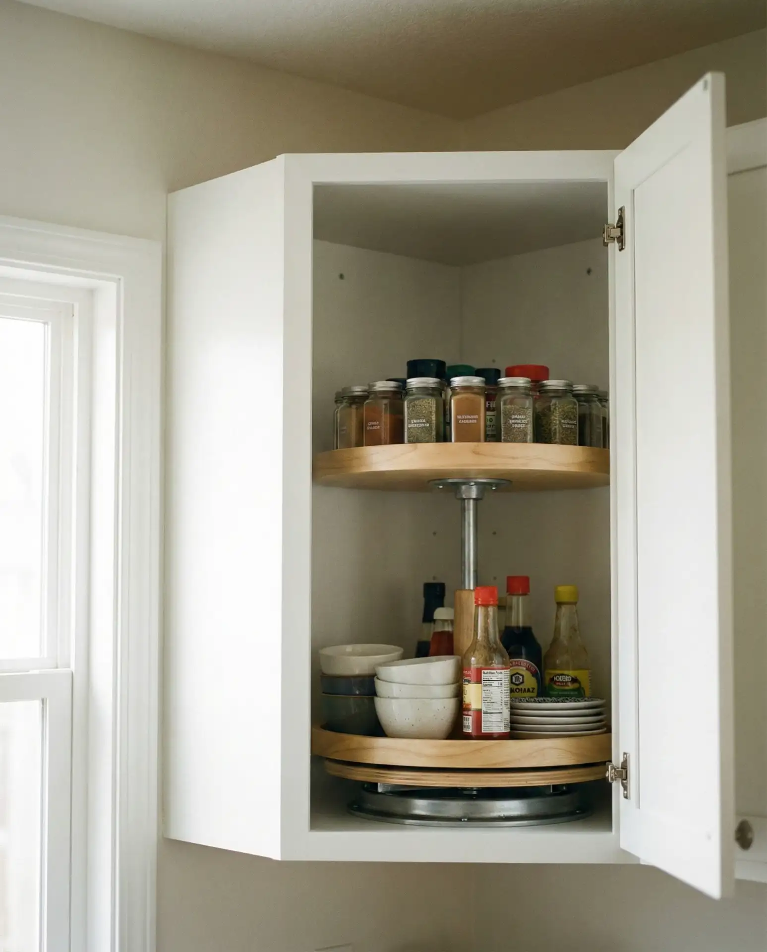 Lazy Susan Corner Cabinet Solutions 1