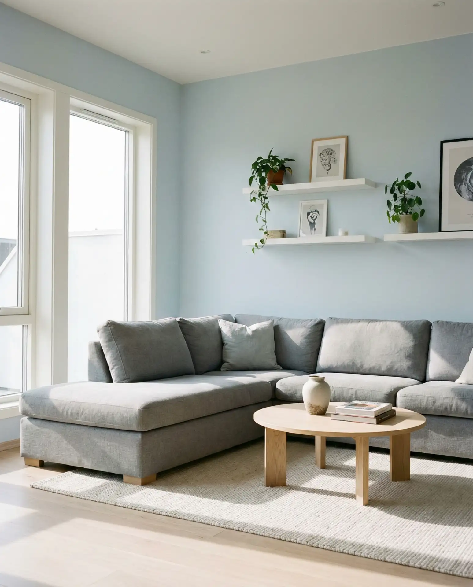 Light Blue and Gray Minimalist Calm 1