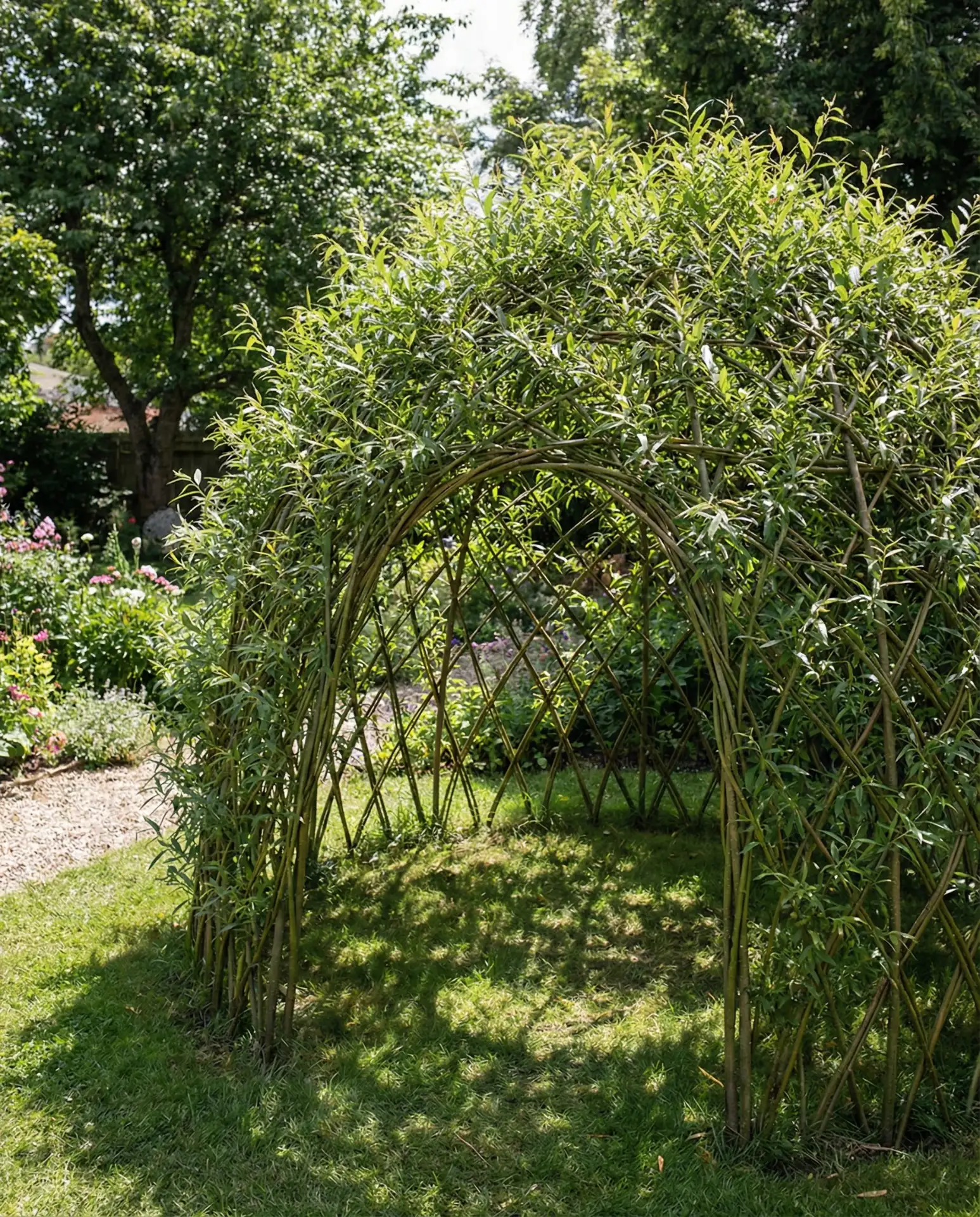 Living Willow Dome Playhouse 2