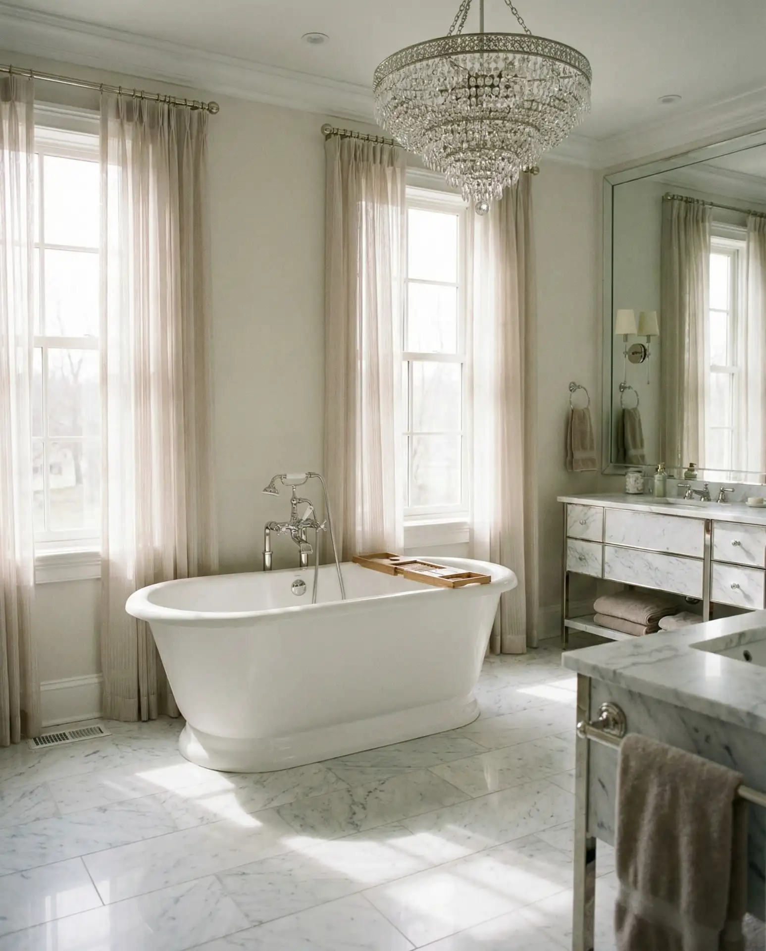 Luxurious Marble Tile for Master Baths 1