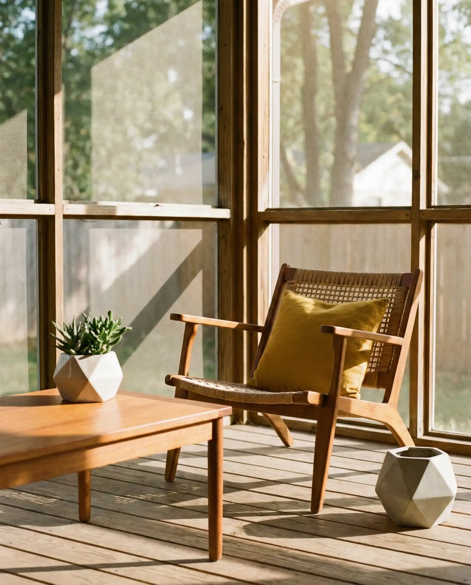 Mid-Century Modern Lines and Clean Geometry 2