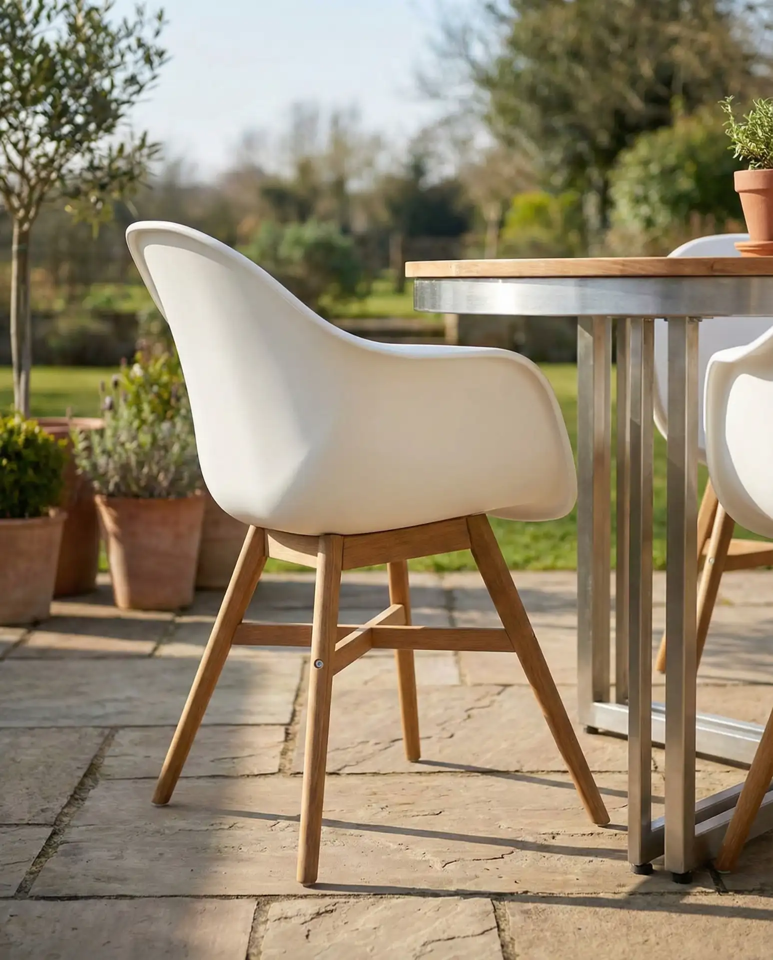 Mid-Century Modern Molded Plastic Shell Chairs 2