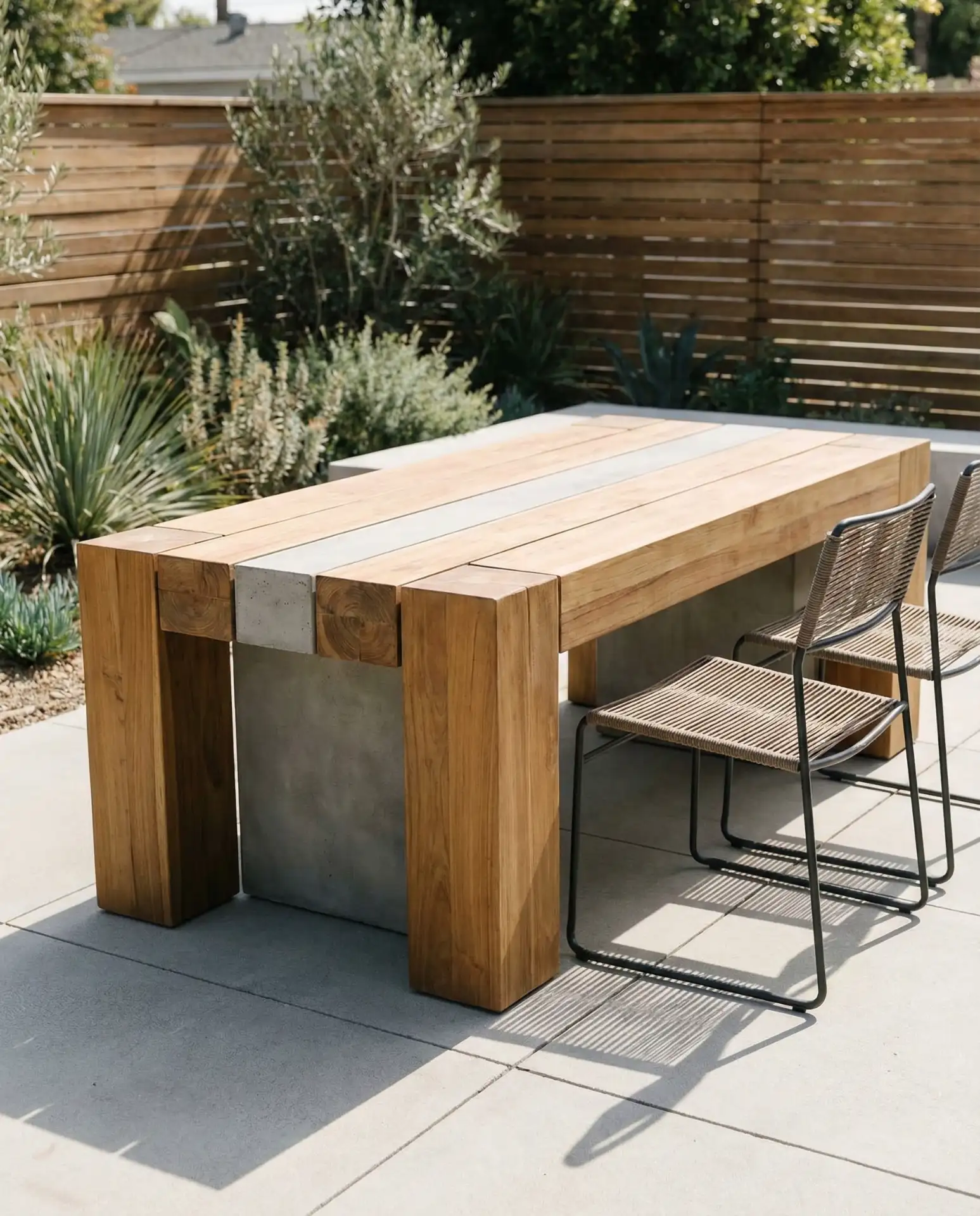 Minecraft-Inspired Blocky Modern Table