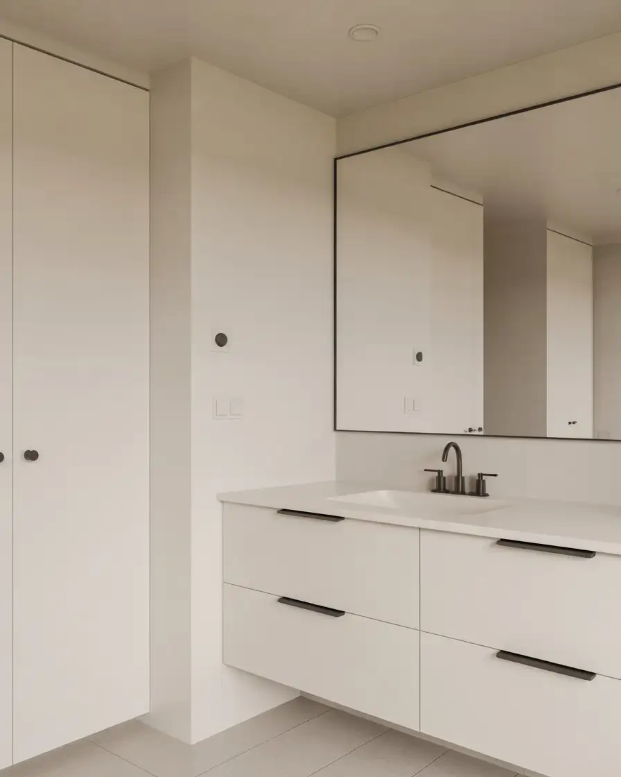 Minimalist Floating Vanity 2