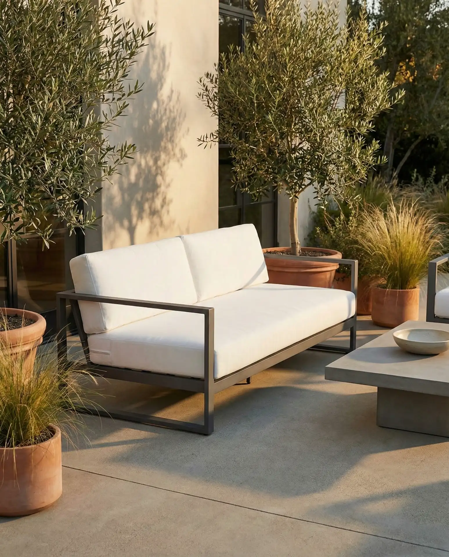 Minimalist Modern Outdoor Lounge 1