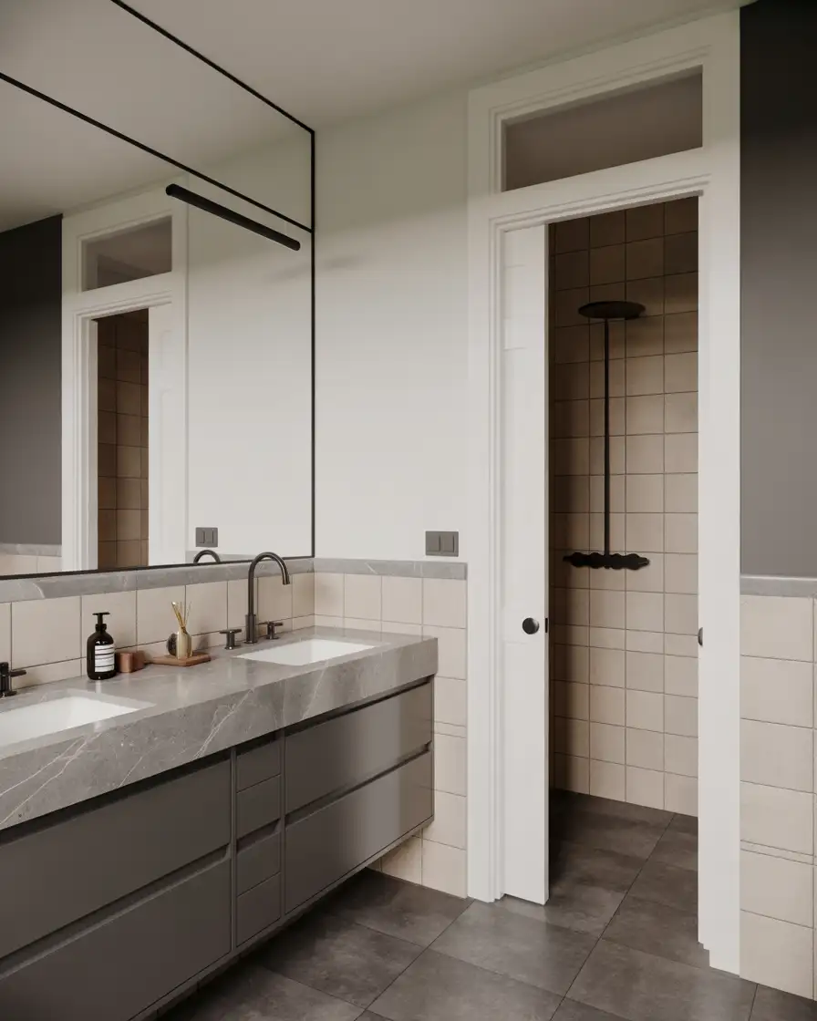 Mix of Grey and Black 1