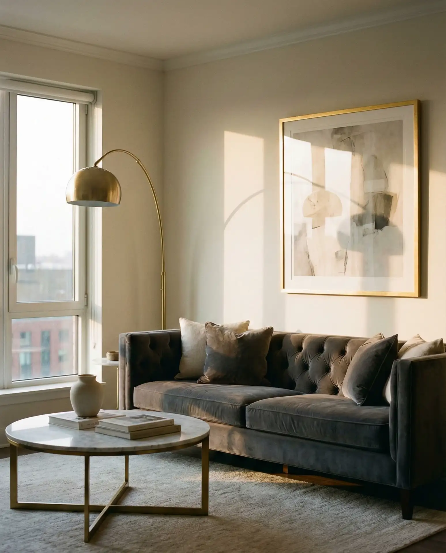 Modern Classic Living Room with Timeless Furniture 1