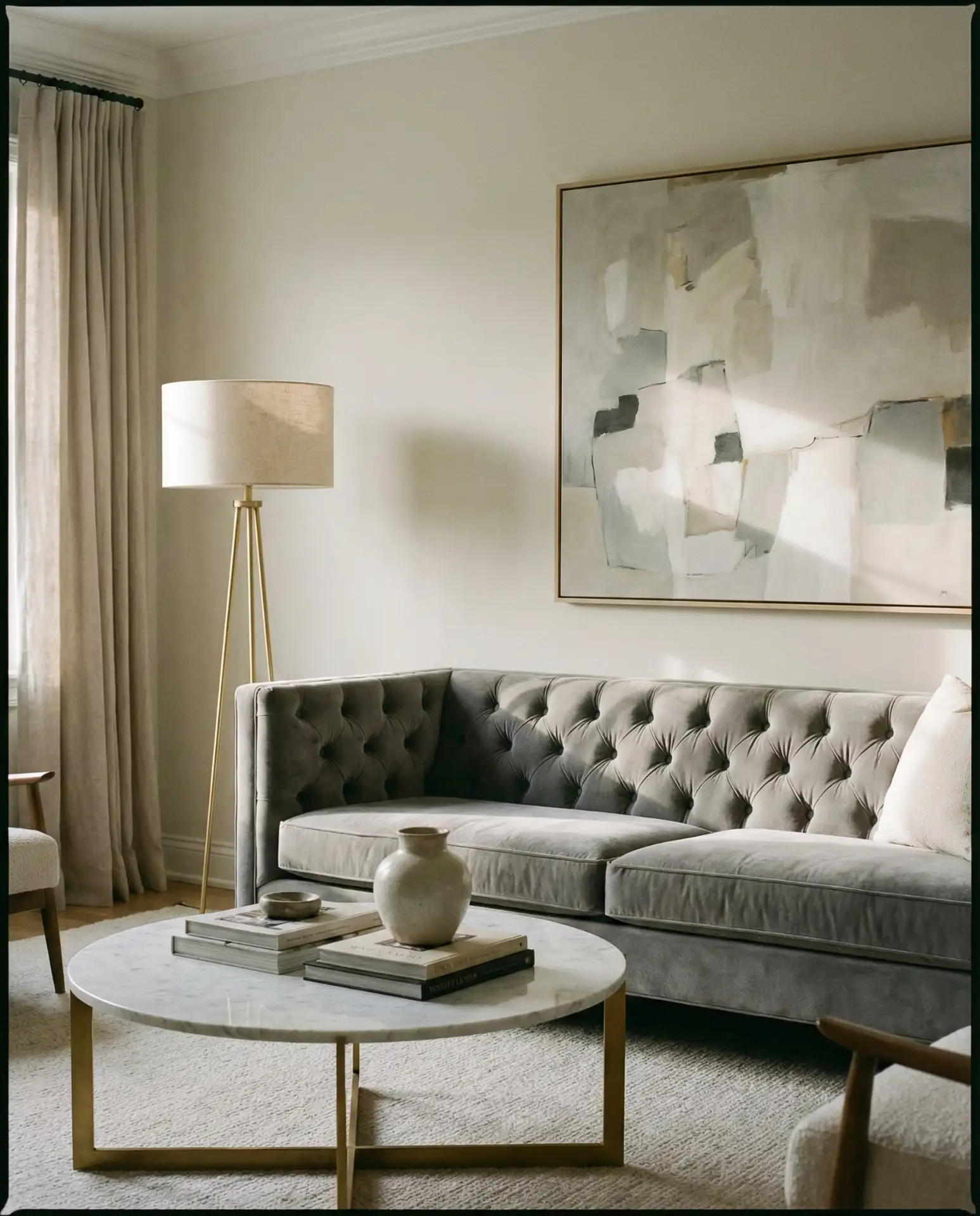 Modern Classic Living Room with Timeless Furniture 2