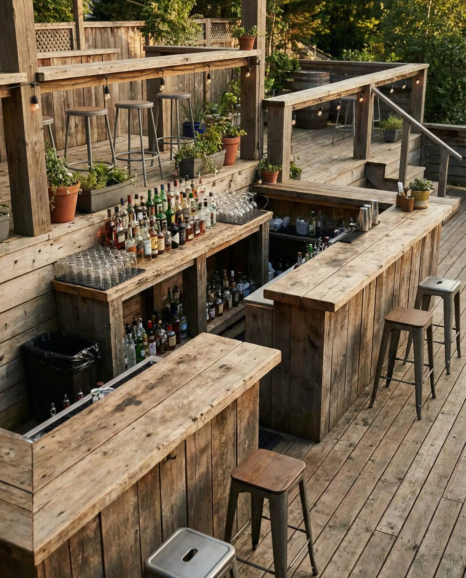 Multi-Level Bar for Large Parties 1