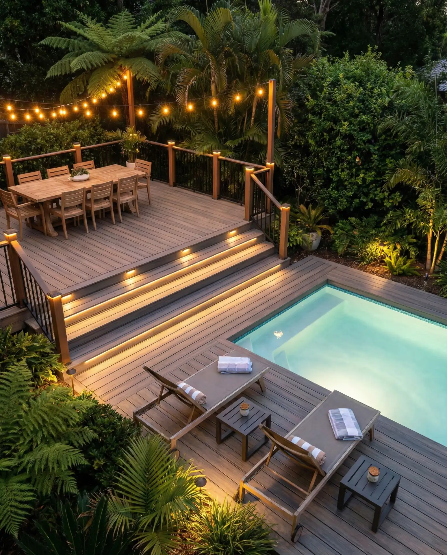 Multi-Level Deck Dimensions 1