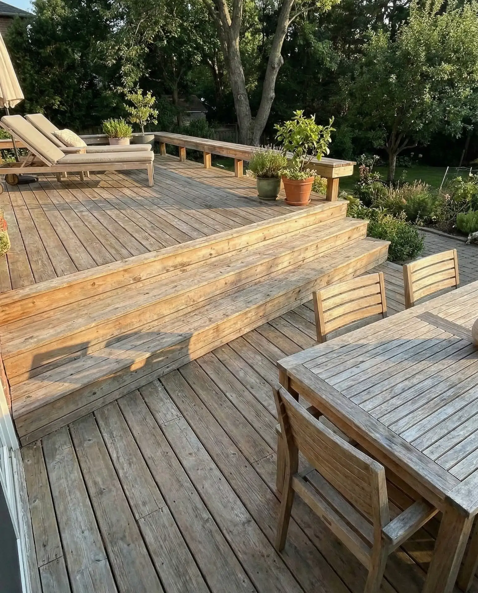 Multi-Level Deck for Defined Zones 1