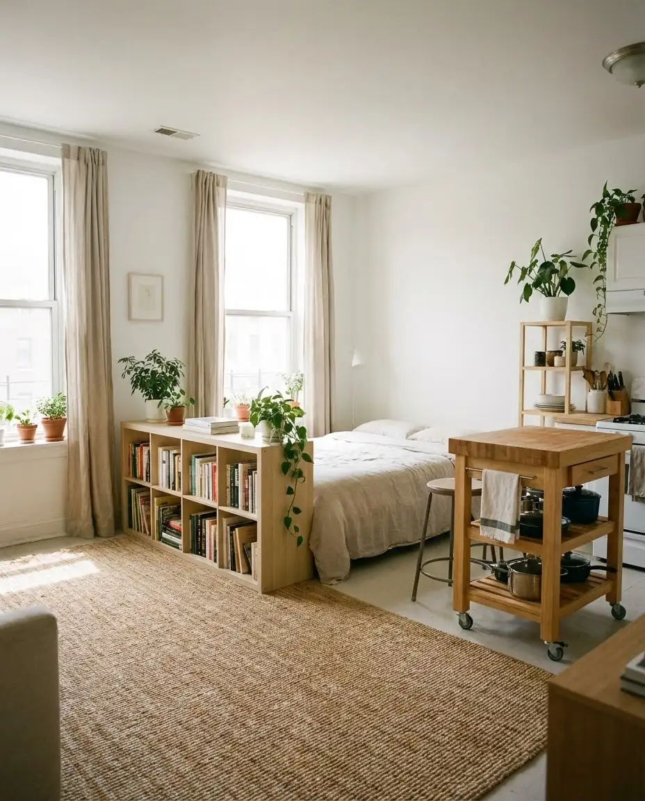 Open-Plan Studio with Zoned Living Areas 2