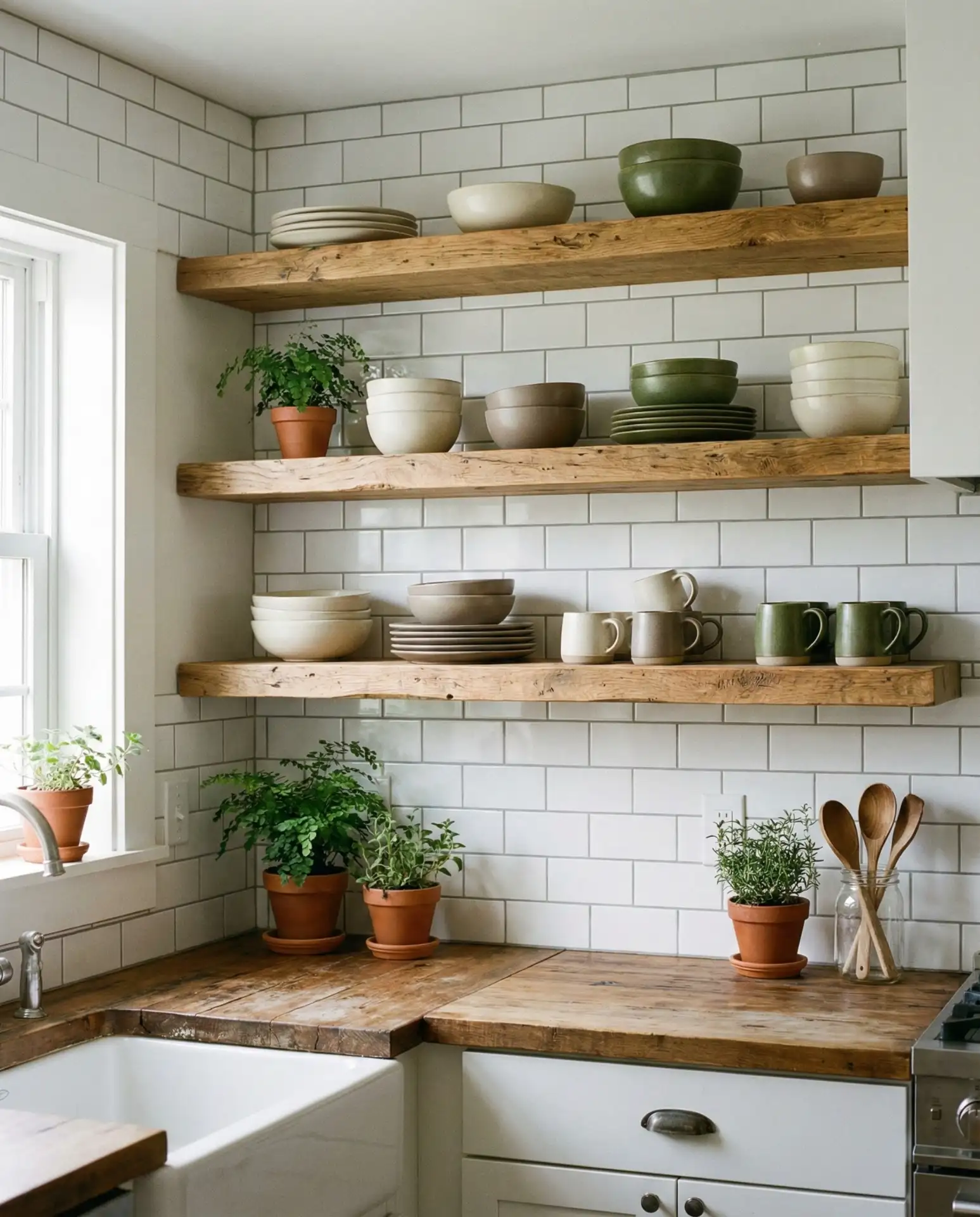 Open Shelving Display Zones 2