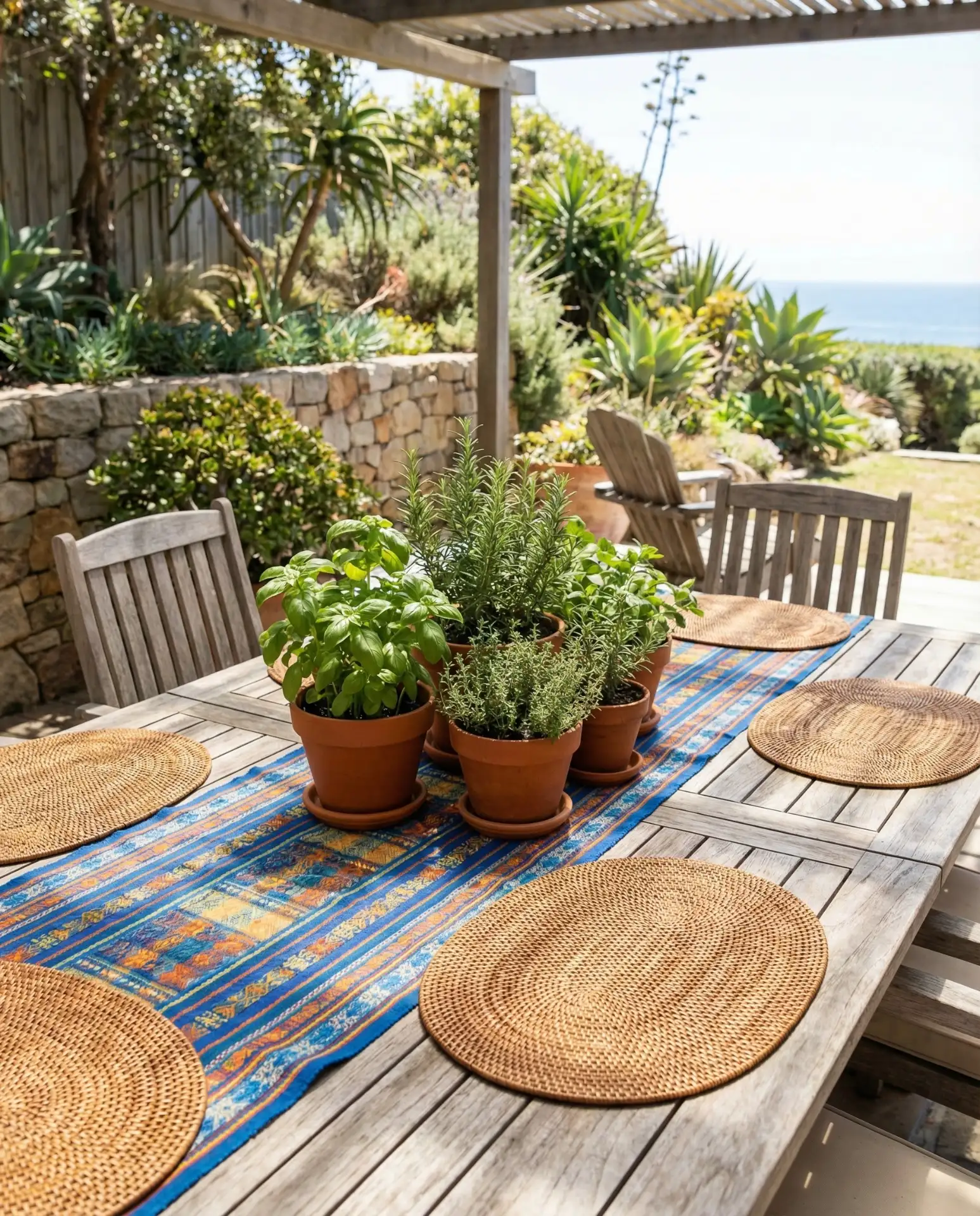 Outdoor Fabric-Wrapped Centerpiece Display 2