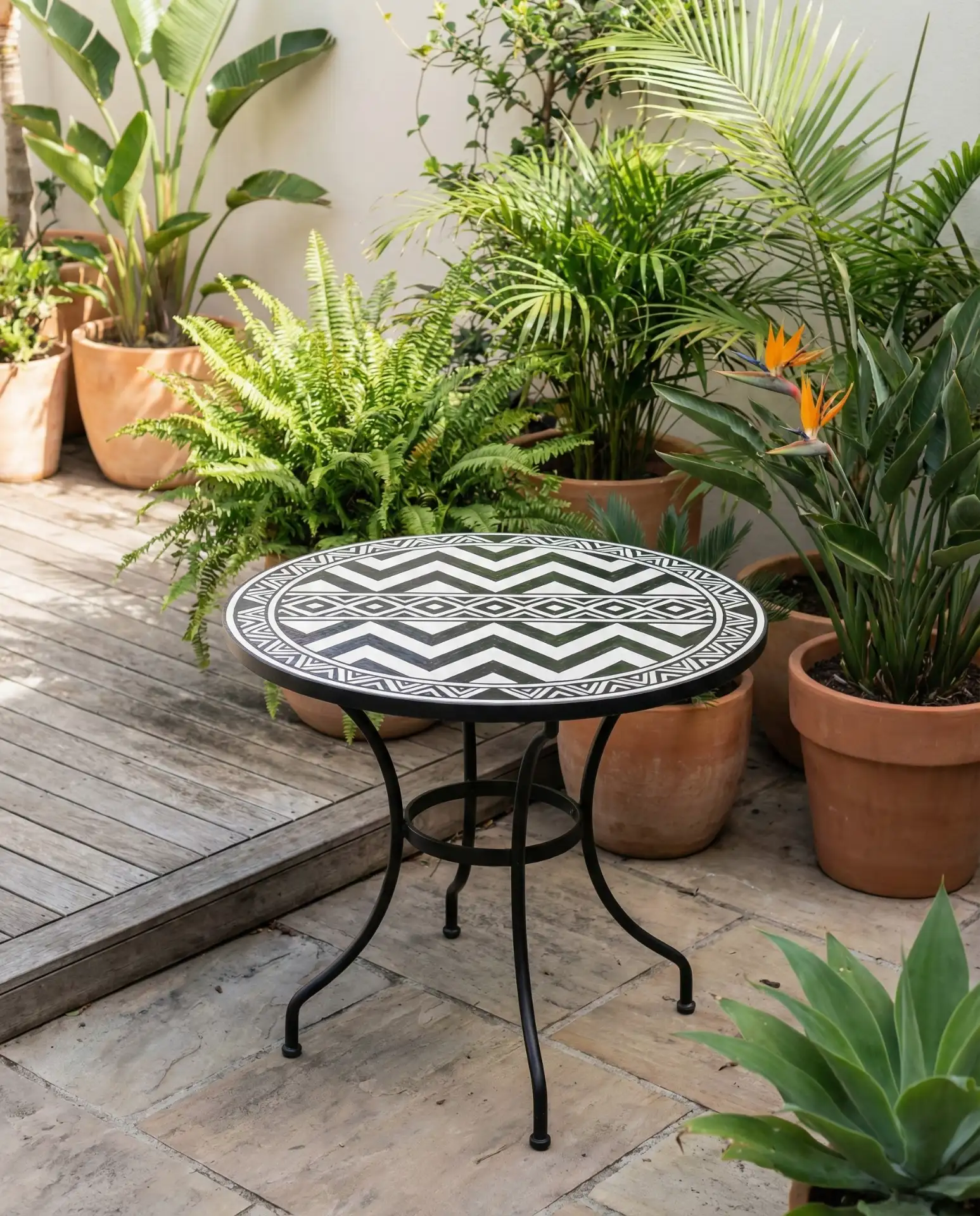 Painted Geometric Patterns 1