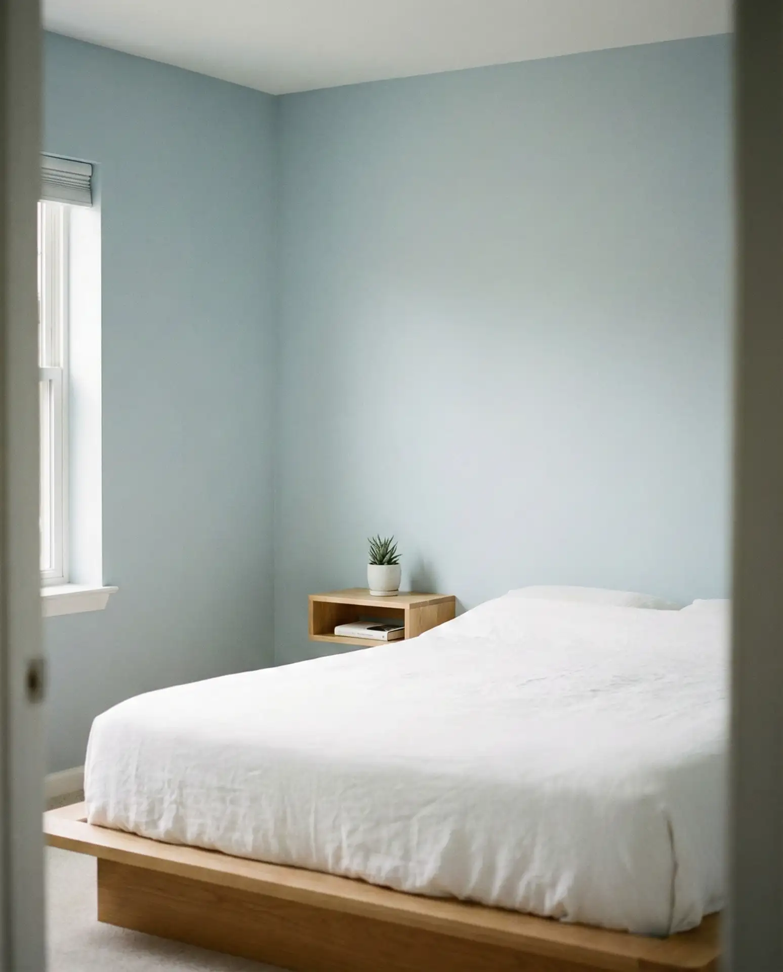 Pale Blue Minimalist Retreat 2