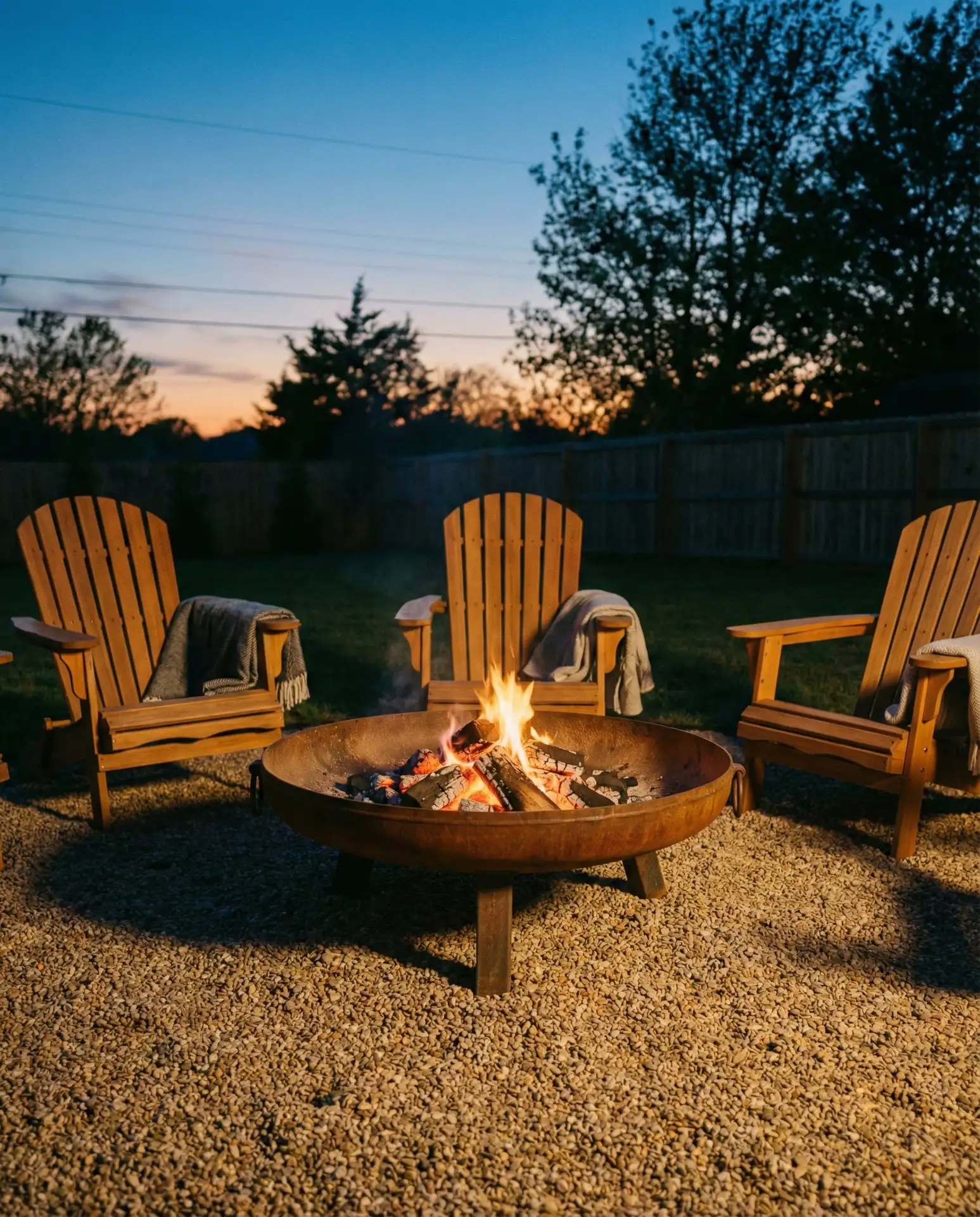 Portable Steel Fire Bowl for Flexible Entertaining 1