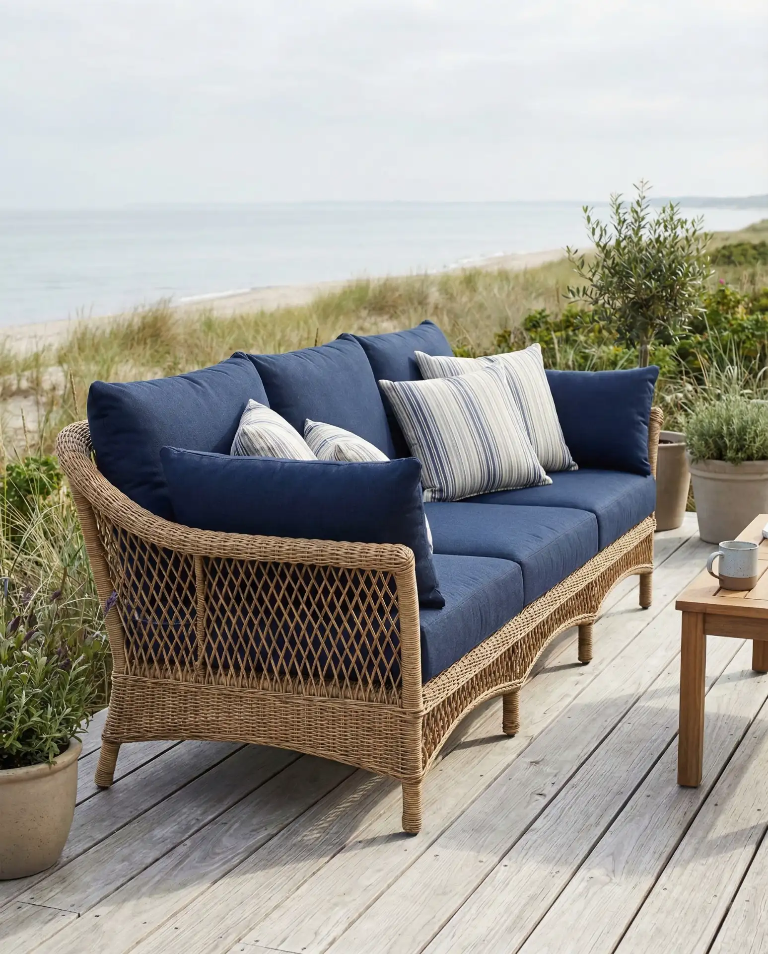 Rattan Weave for Coastal Charm 1