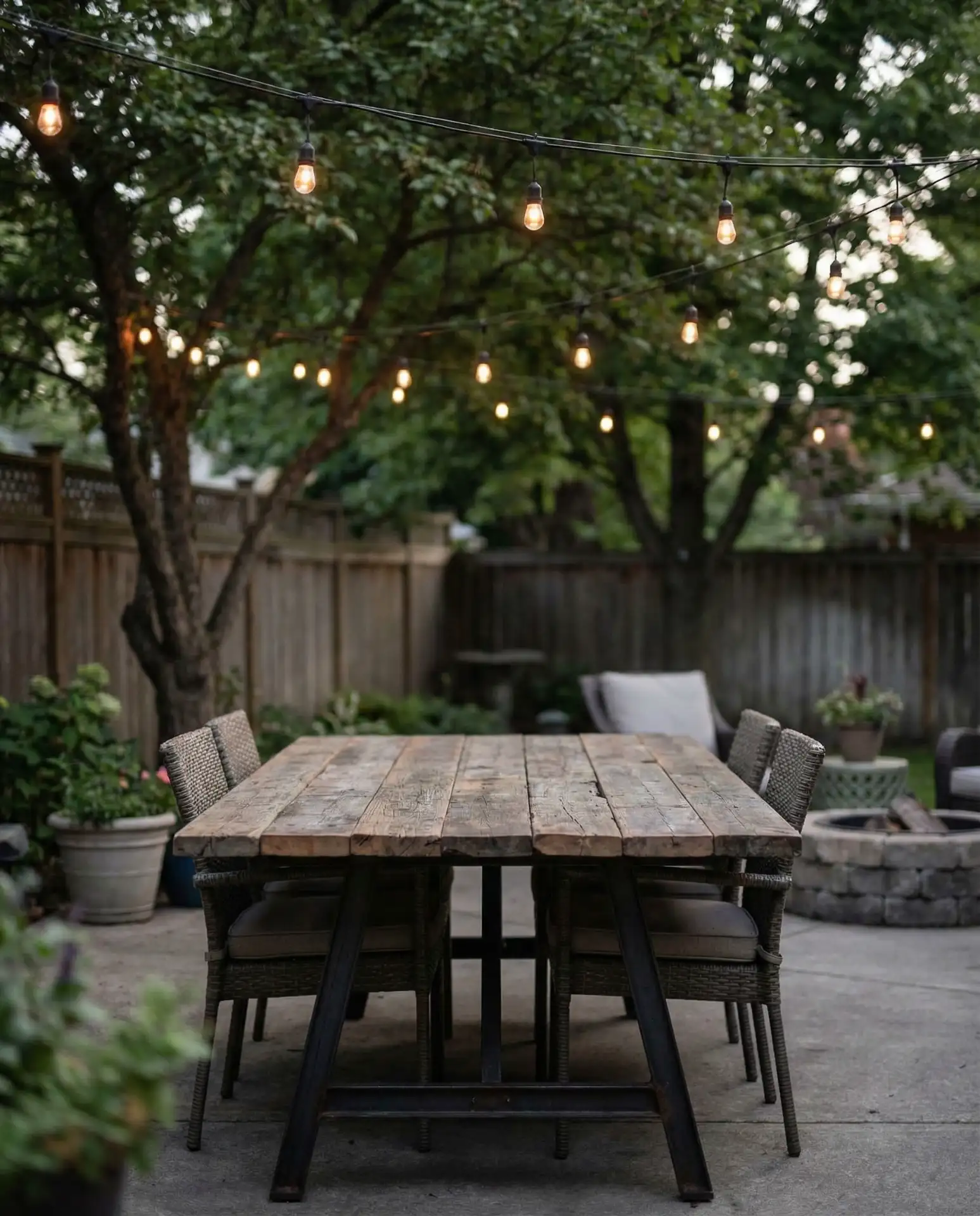 Reclaimed Wood Plank Overlay 1