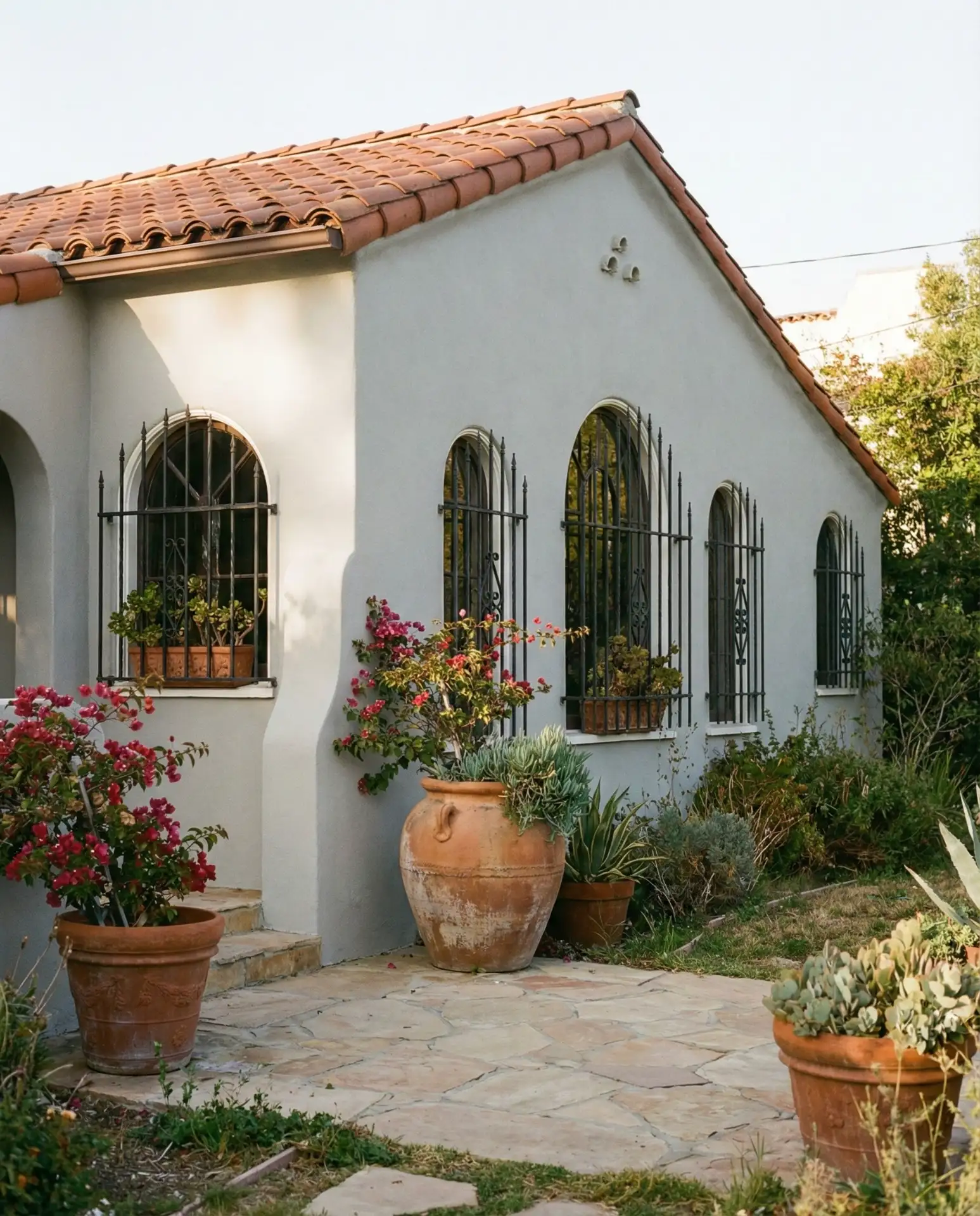 Rendered Finish for a European Touch