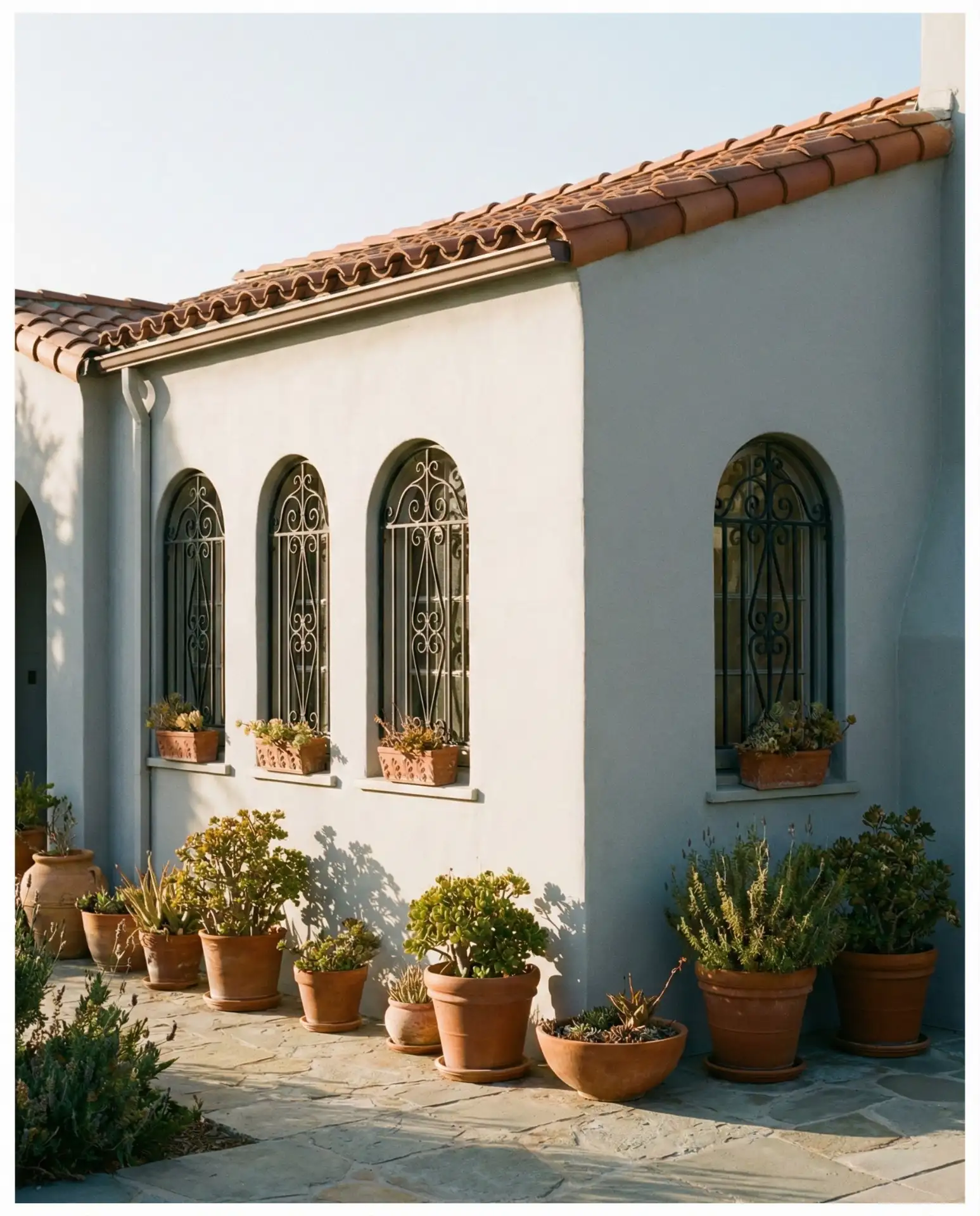 Rendered Finish for a European Touch