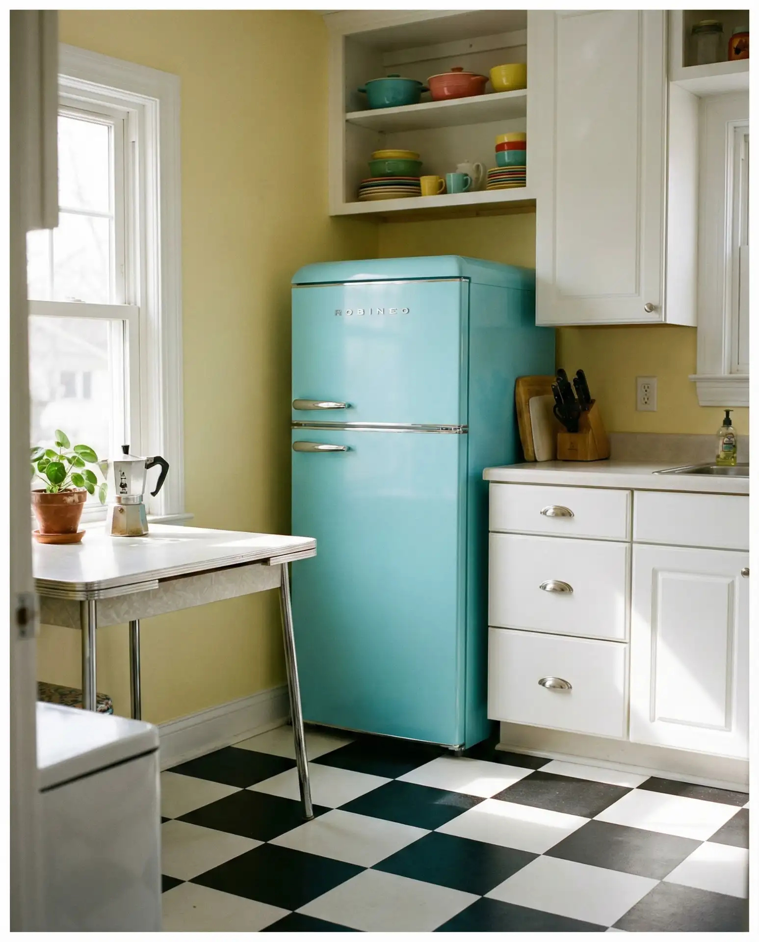 Robin's Egg Blue Vintage Appliances 1