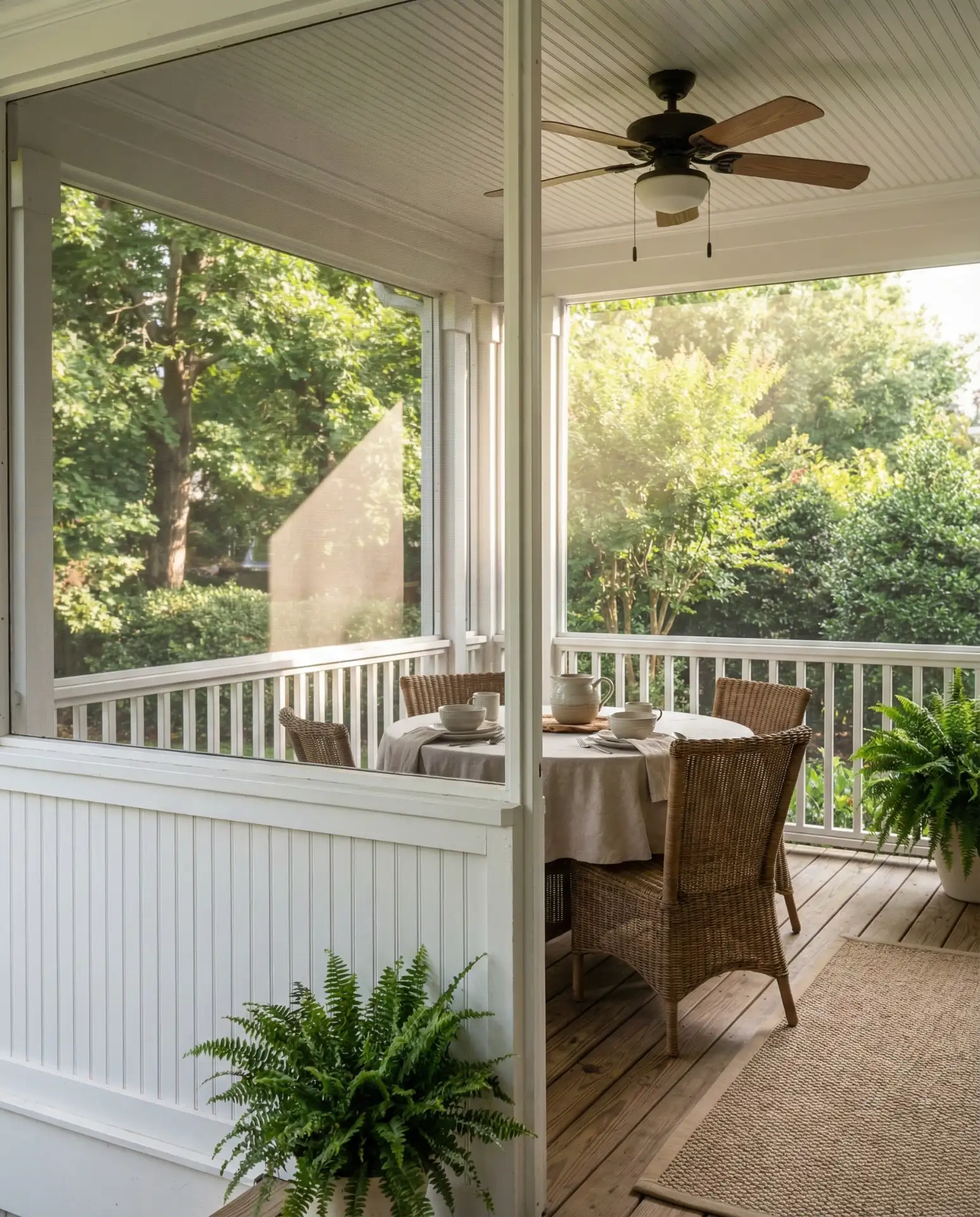 Rope Railing for Coastal Cottage Style 1