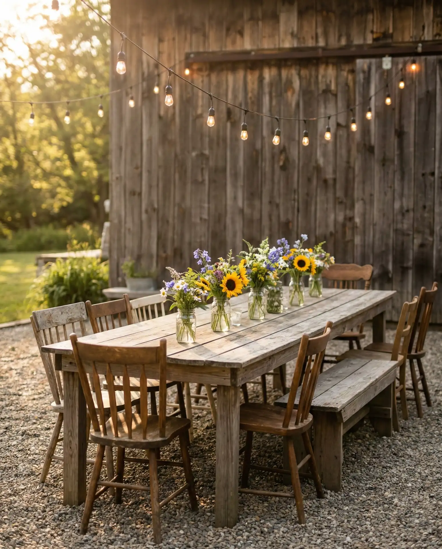 Rustic Country Gathering Space 2