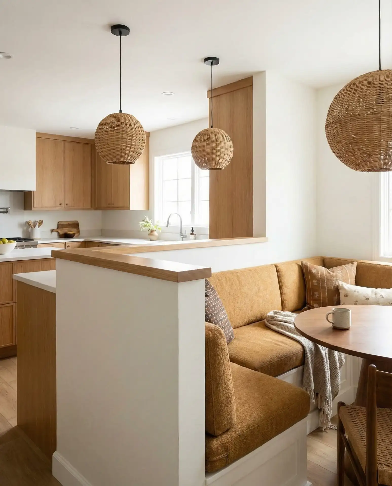 Rustic Restaurant-Inspired Open Kitchen 2