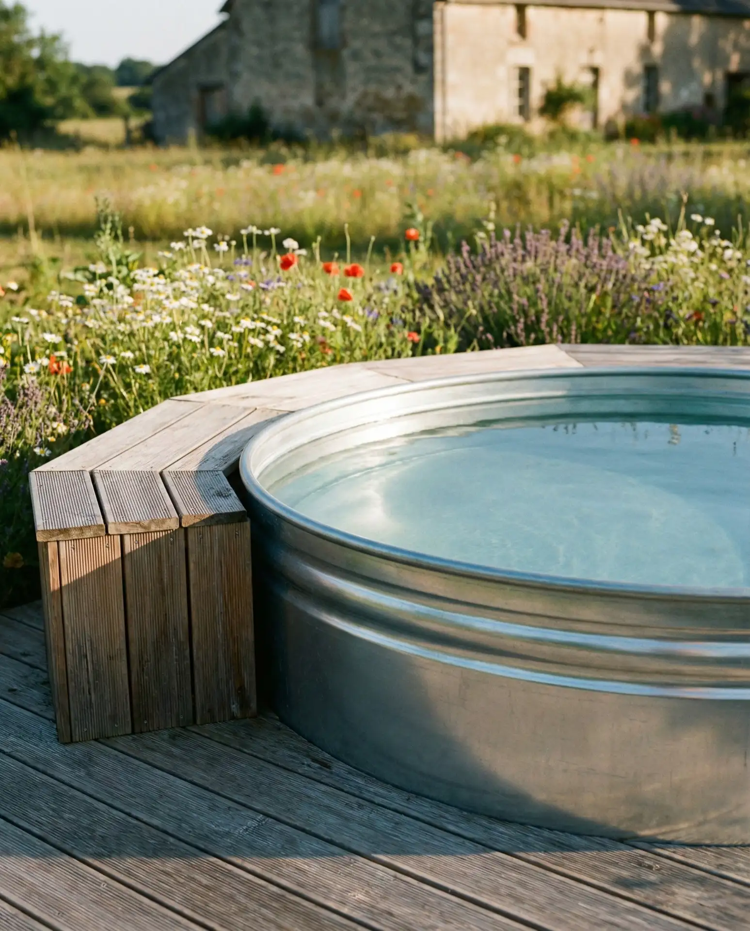 Rustic Stock Tank Pool Surrounds 2