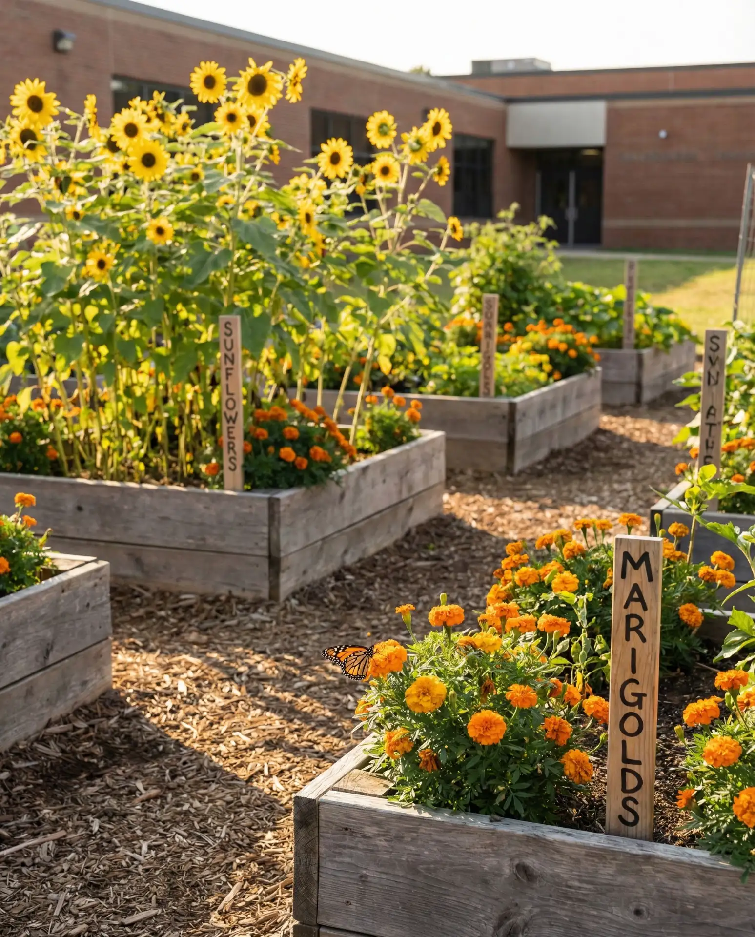 School Pollinator Education Garden 1