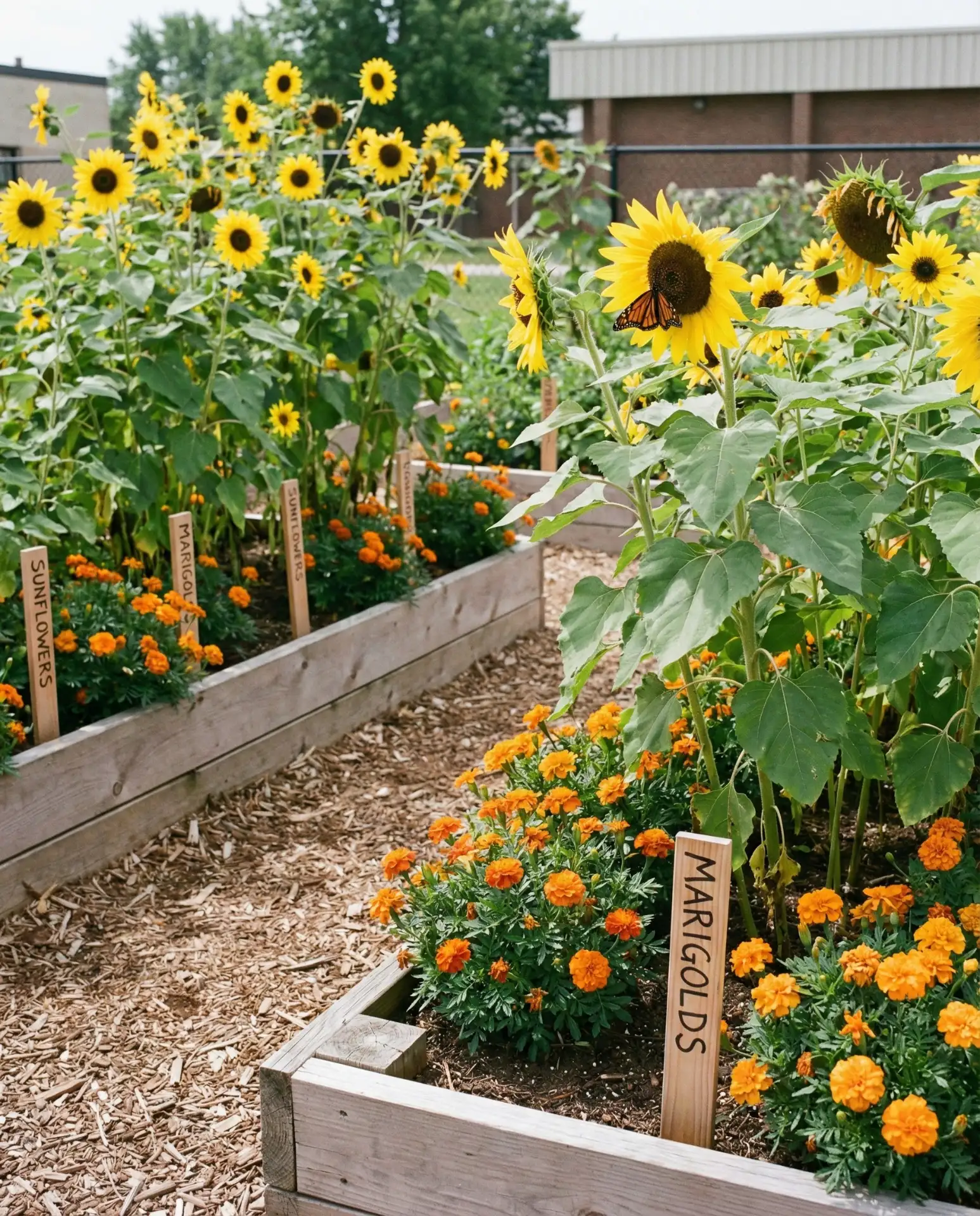 School Pollinator Education Garden 2