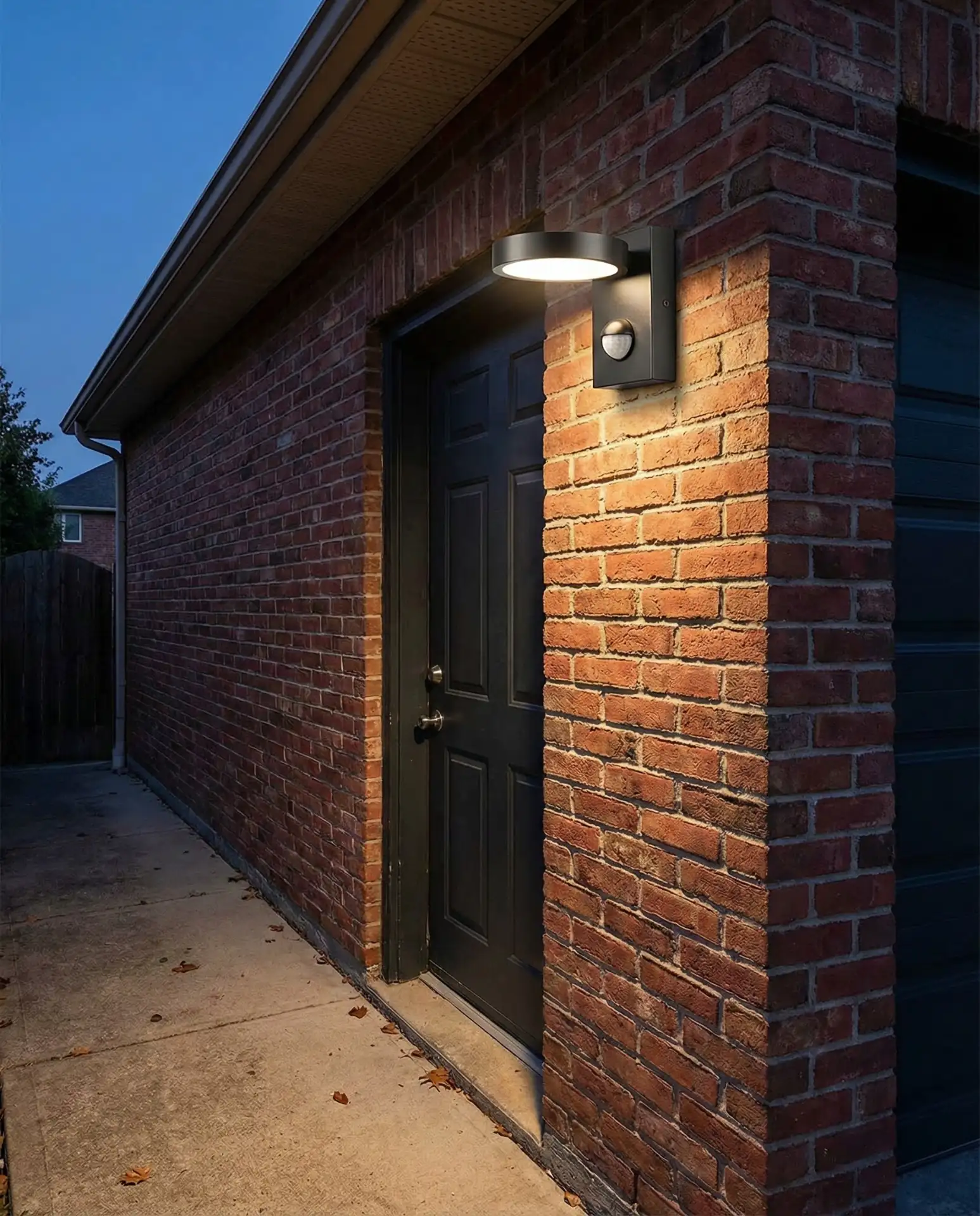 Sconce Lighting for Garage and Side Entries 2