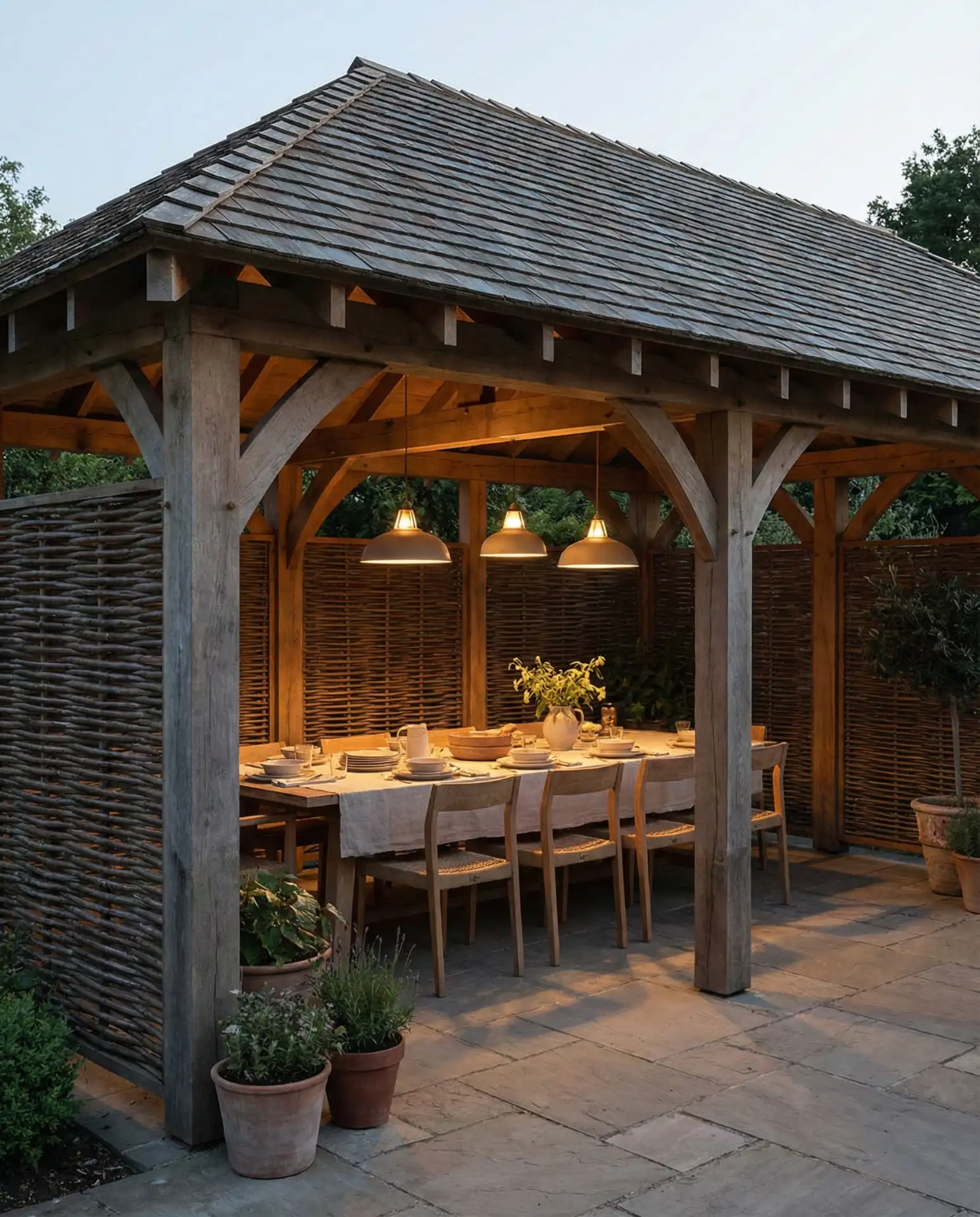 Semi-Enclosed Dining Pavilion 1