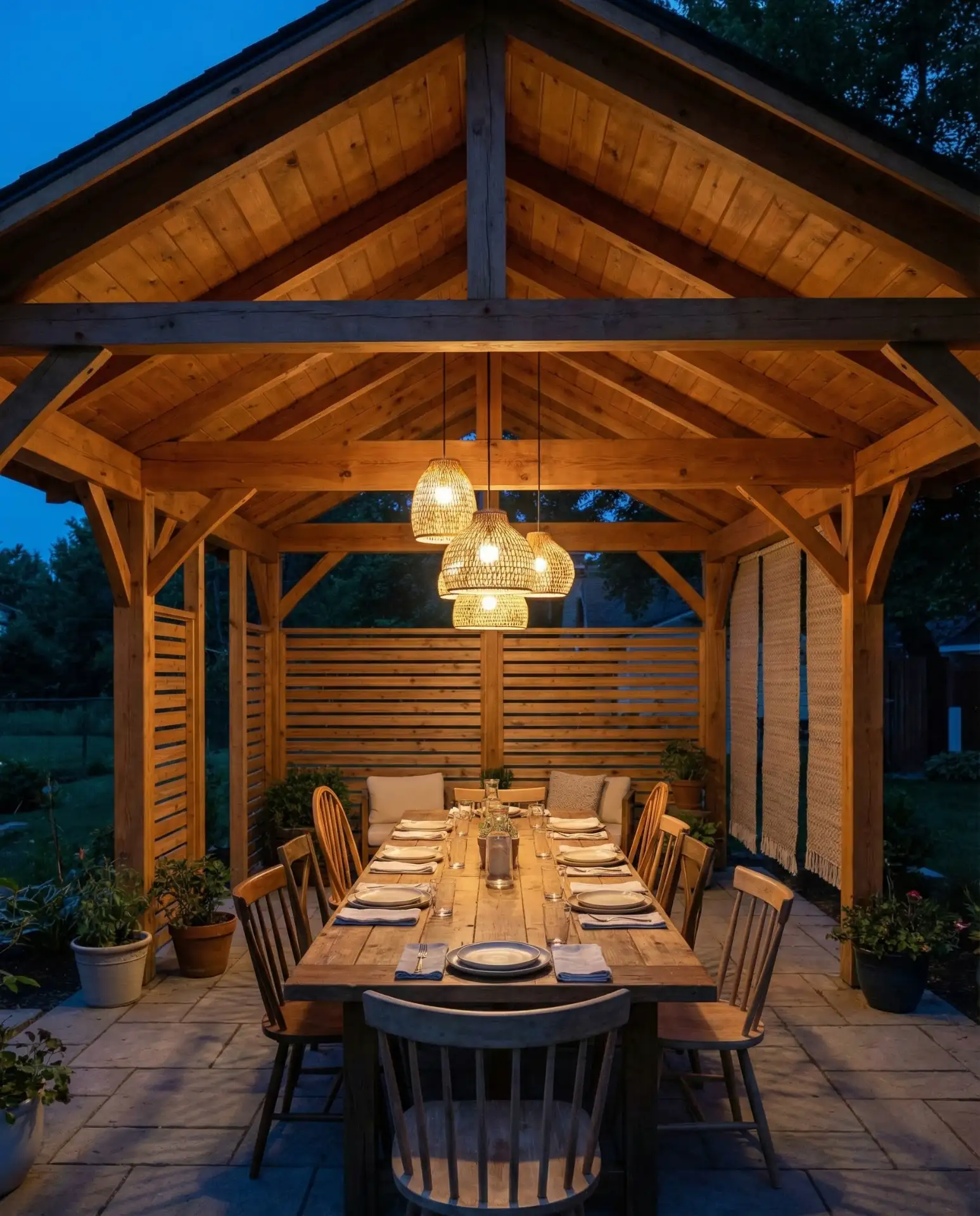 Semi-Enclosed Dining Pavilion 2