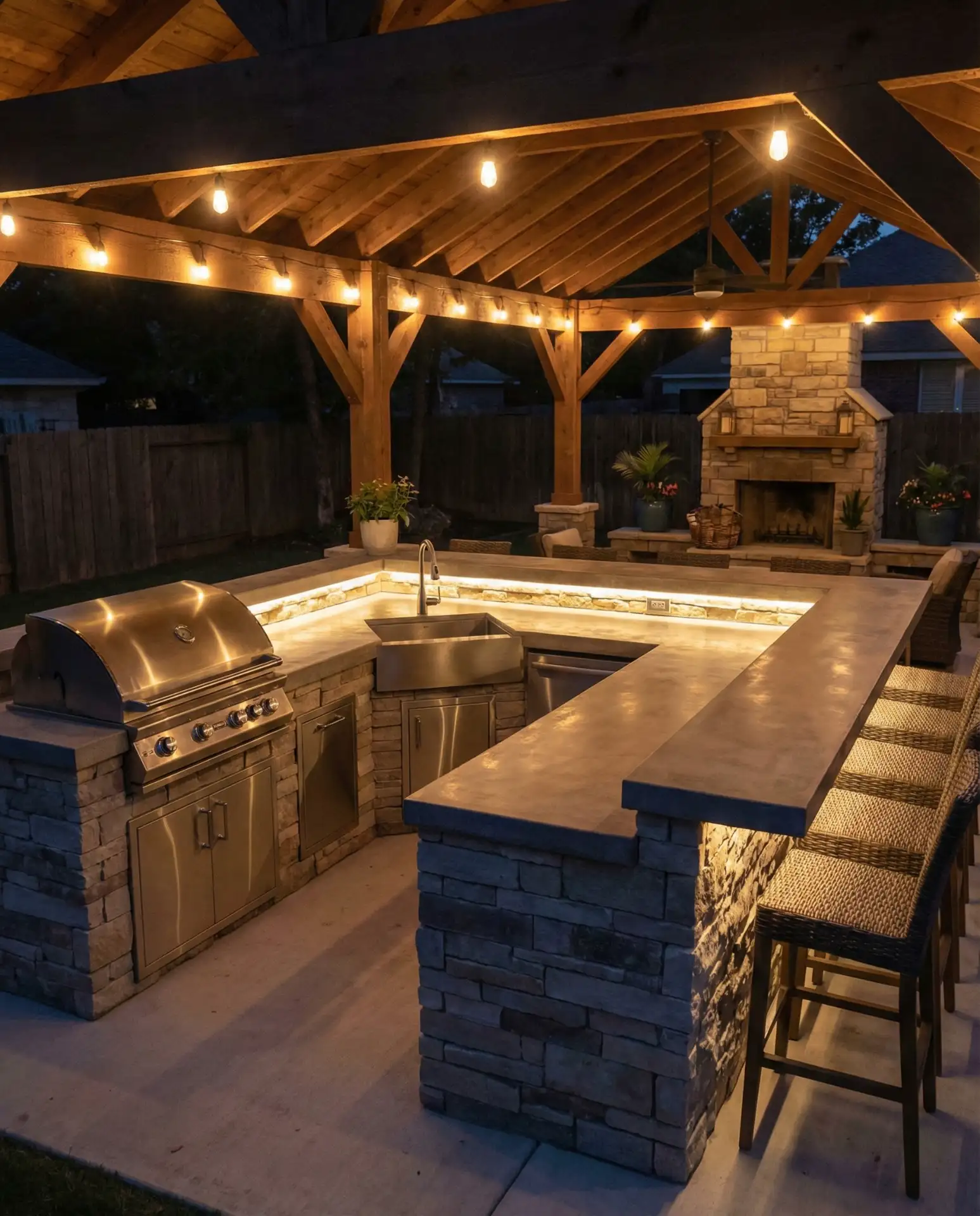 Shape-Driven L-Shaped Kitchen with Corner Sink 2