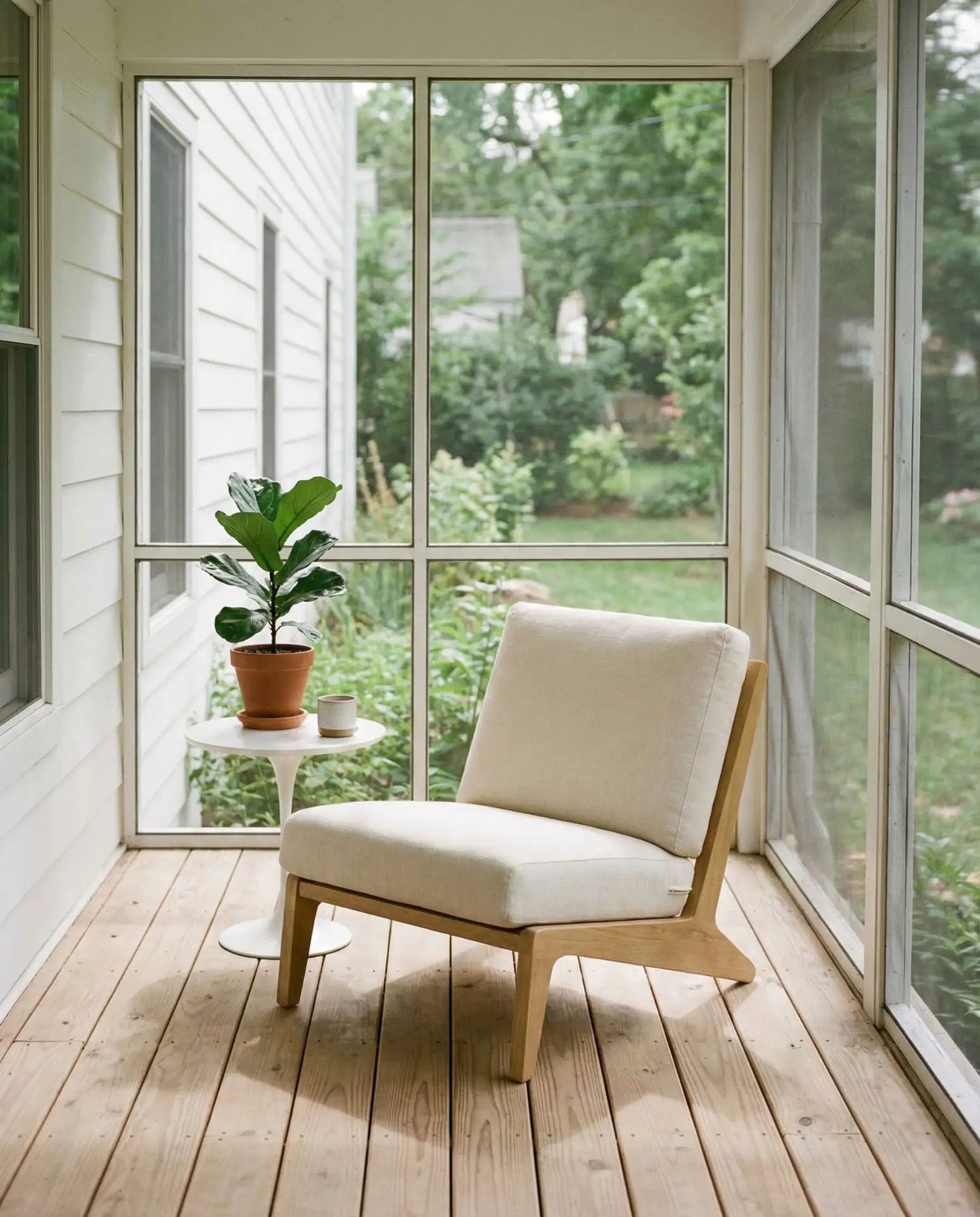 Simple and Minimalist Porch Retreat 1
